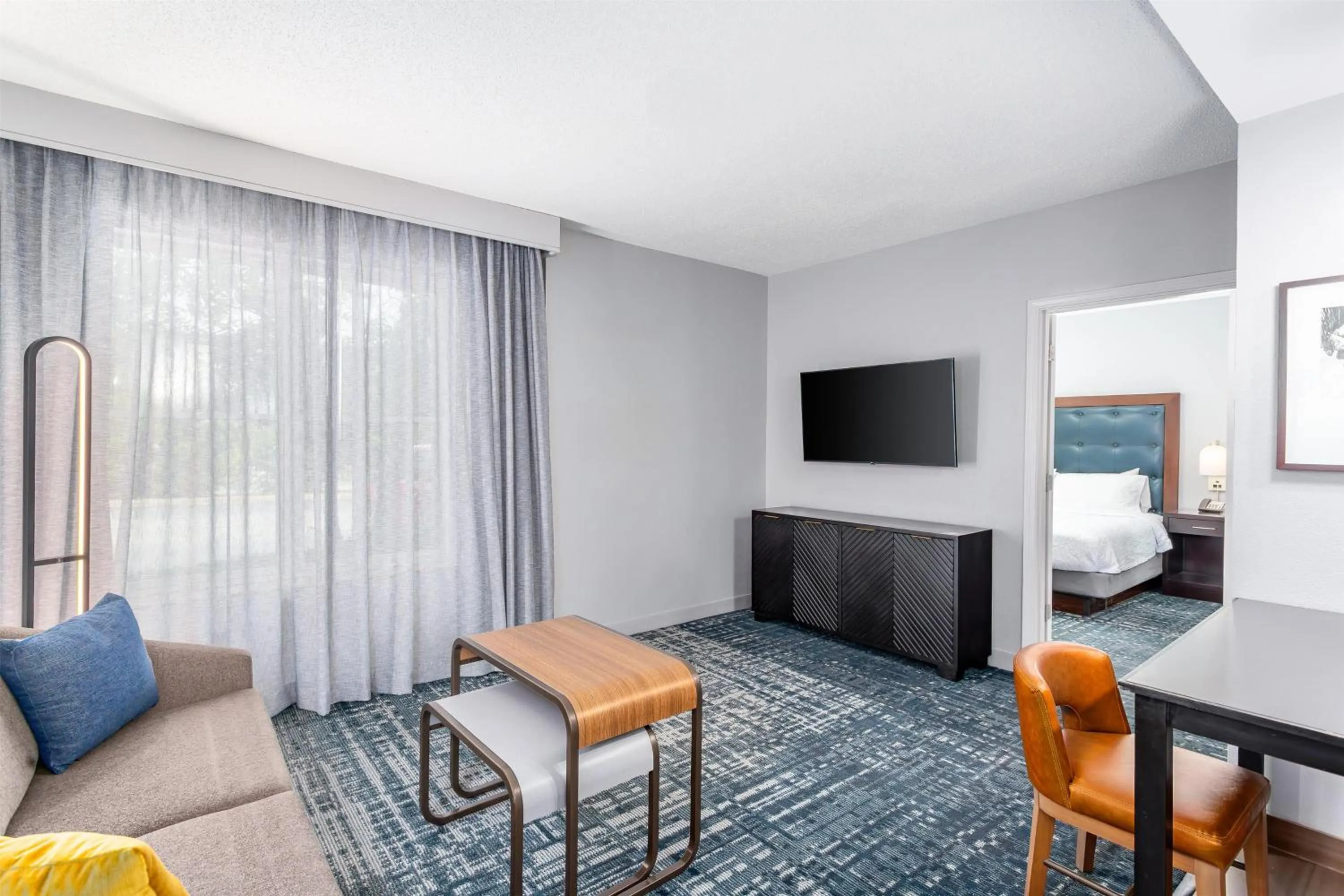Living room, Bed in Homewood Suites by Hilton Lexington Fayette Mall