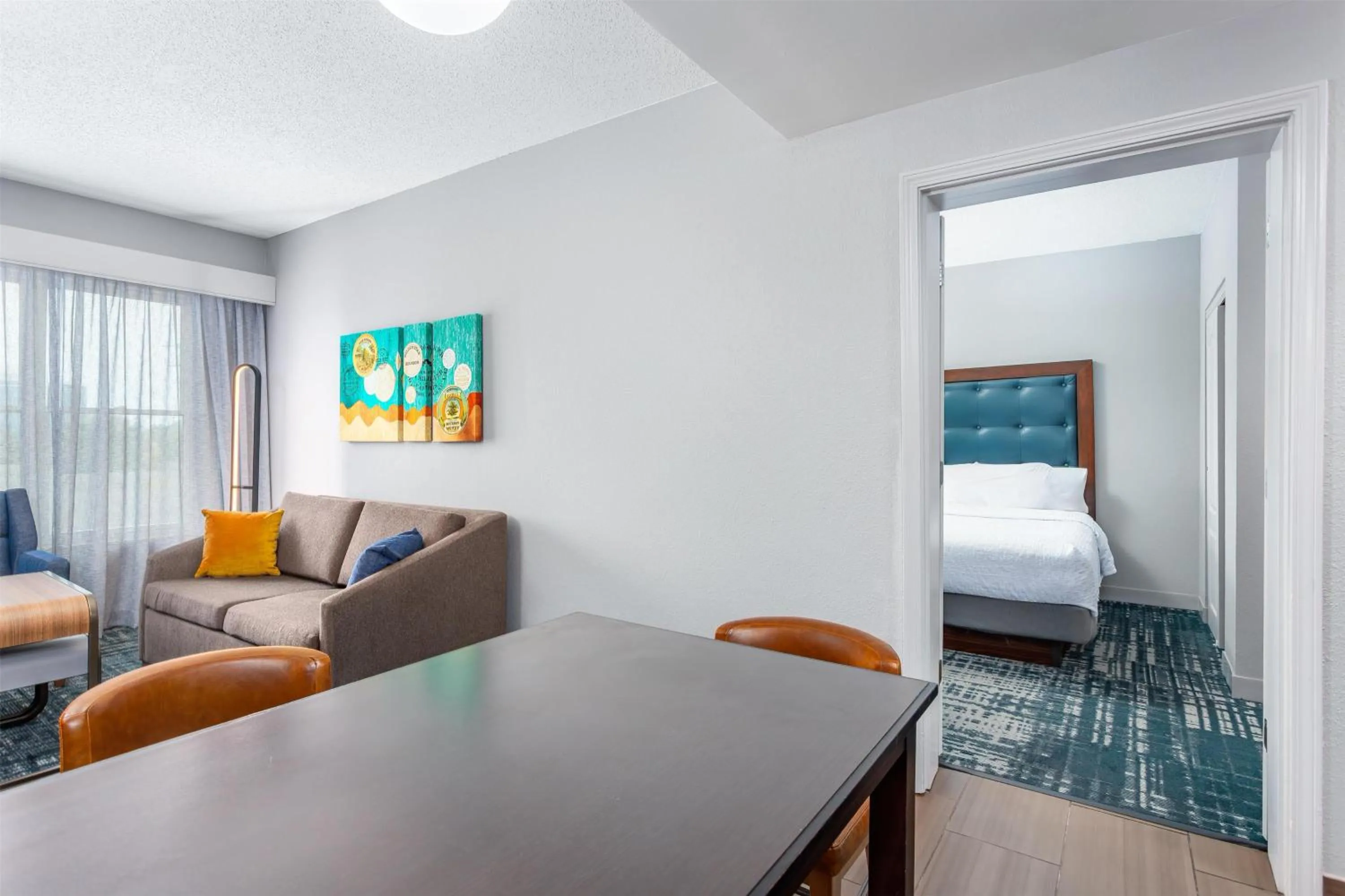 Living room, Bed in Homewood Suites by Hilton Lexington Fayette Mall