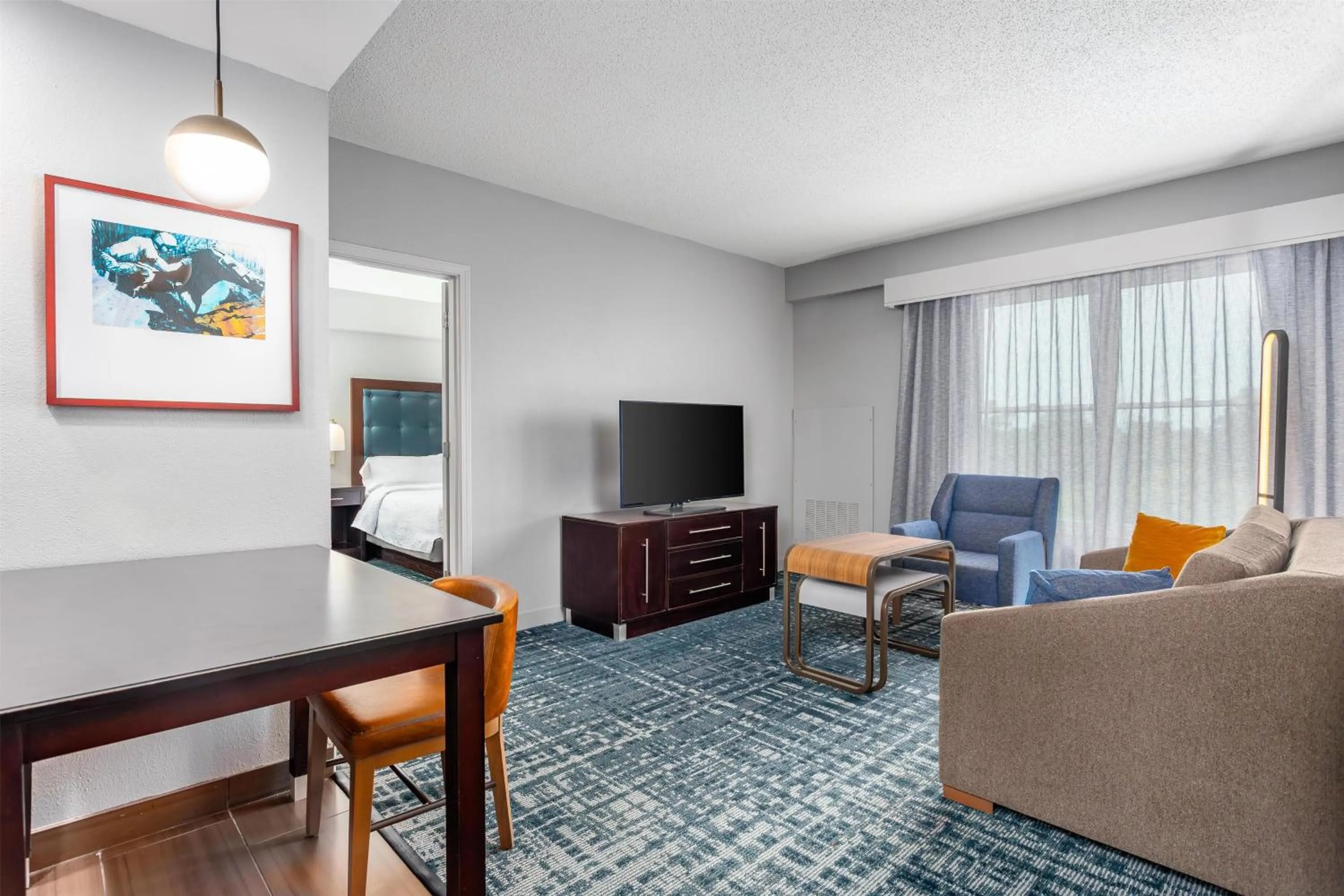 Living room in Homewood Suites by Hilton Lexington Fayette Mall