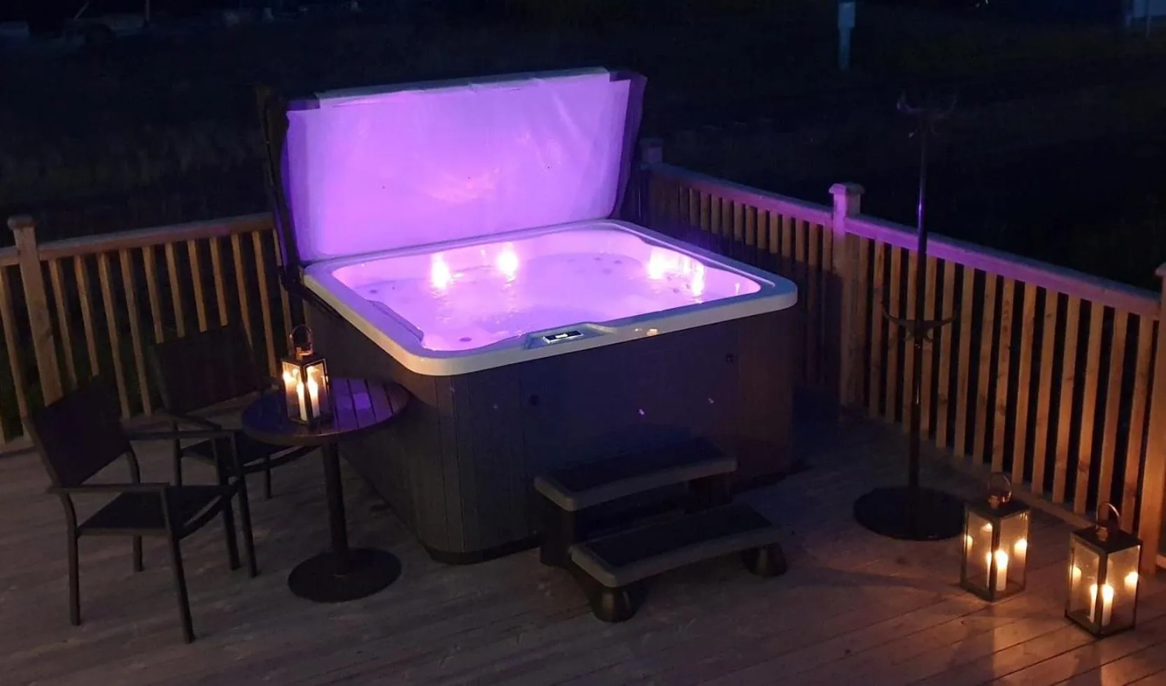 Hot Tub in Orsa Järnvägshotell