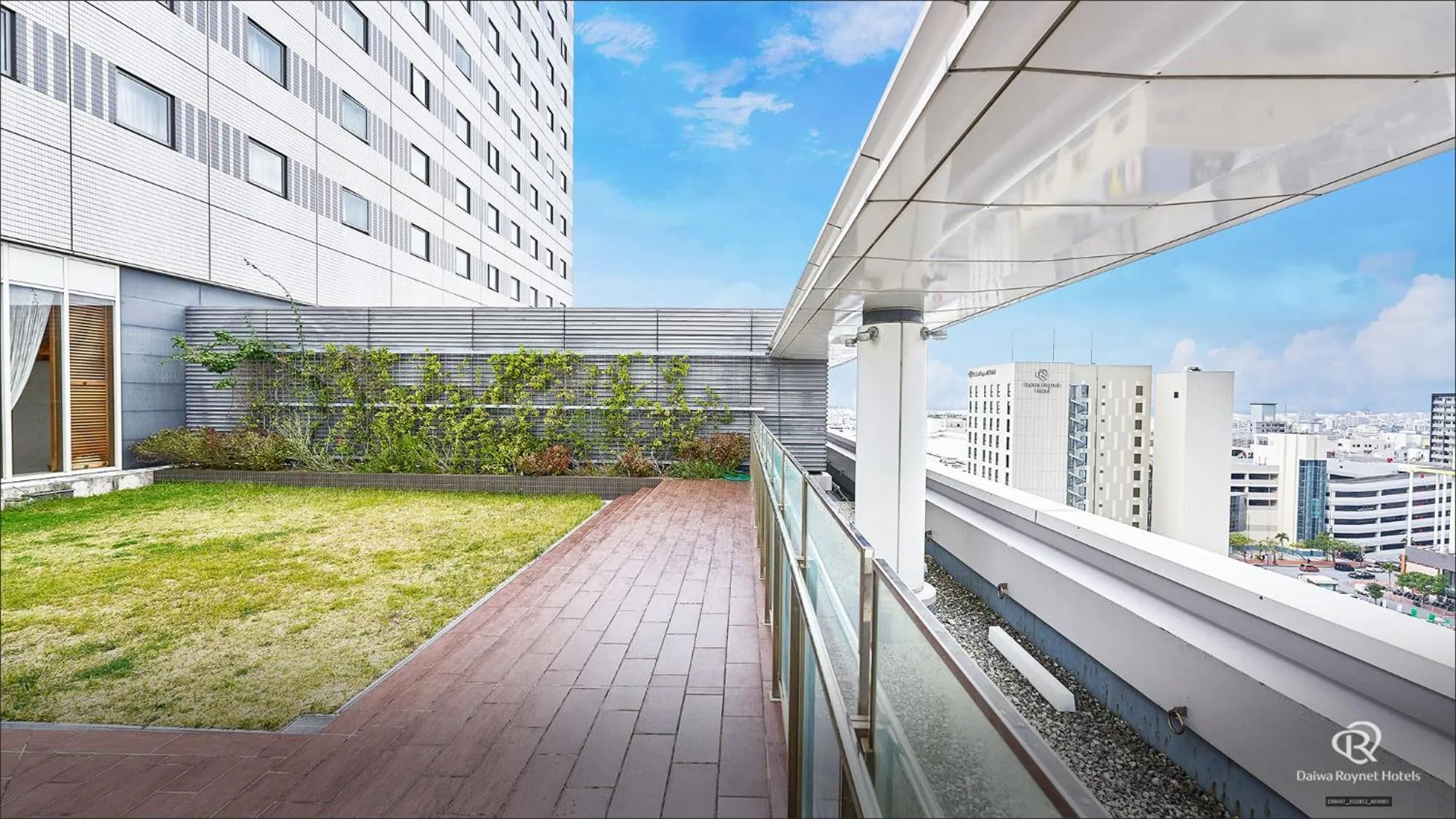 Balcony/Terrace in Daiwa Roynet Hotel Naha Omoromachi