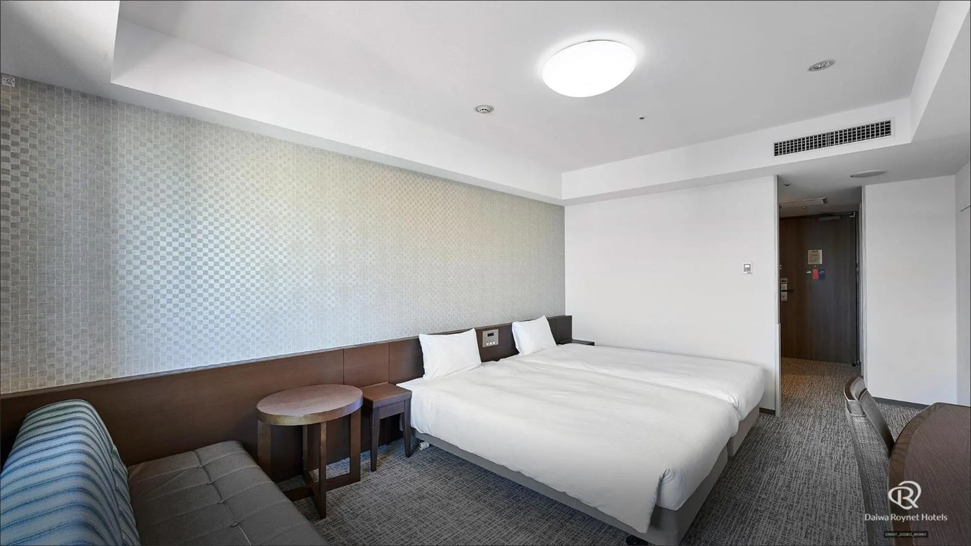 Bed in Daiwa Roynet Hotel Naha Omoromachi