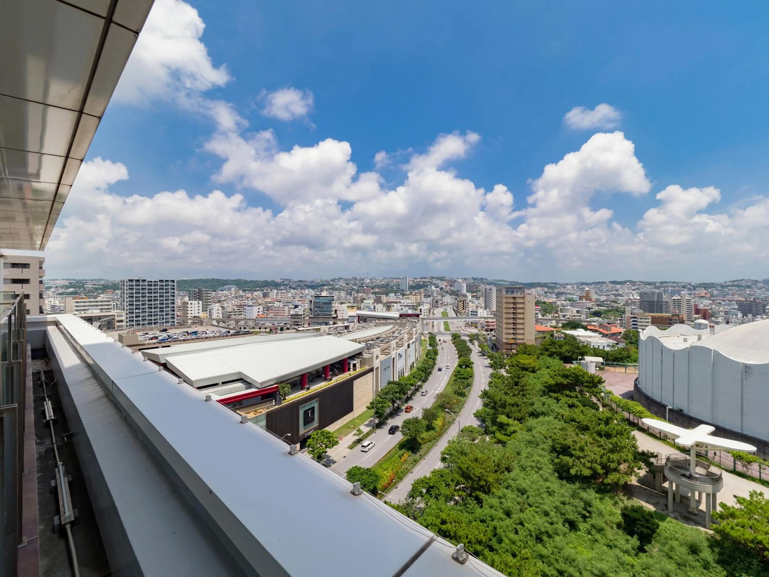 Balcony/Terrace in Daiwa Roynet Hotel Naha Omoromachi