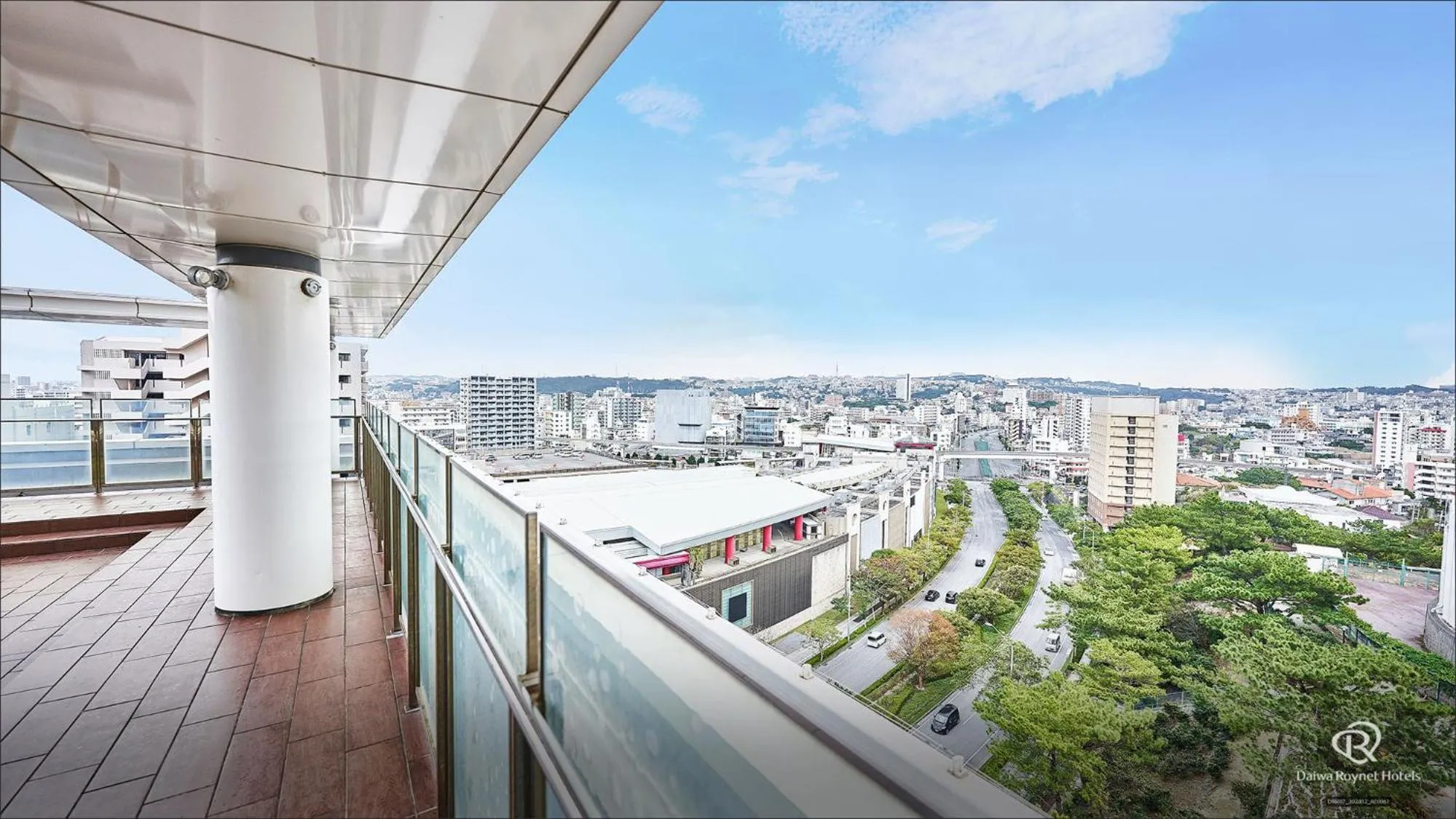 Balcony/Terrace in Daiwa Roynet Hotel Naha Omoromachi