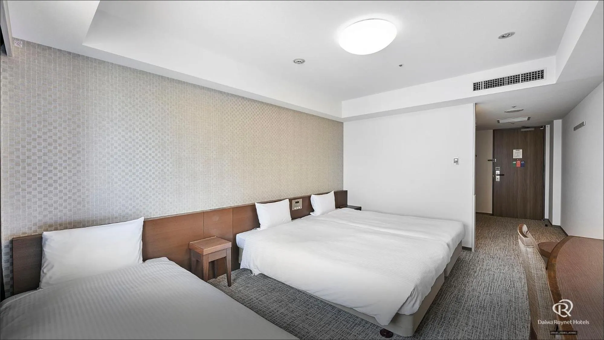 Bed in Daiwa Roynet Hotel Naha Omoromachi