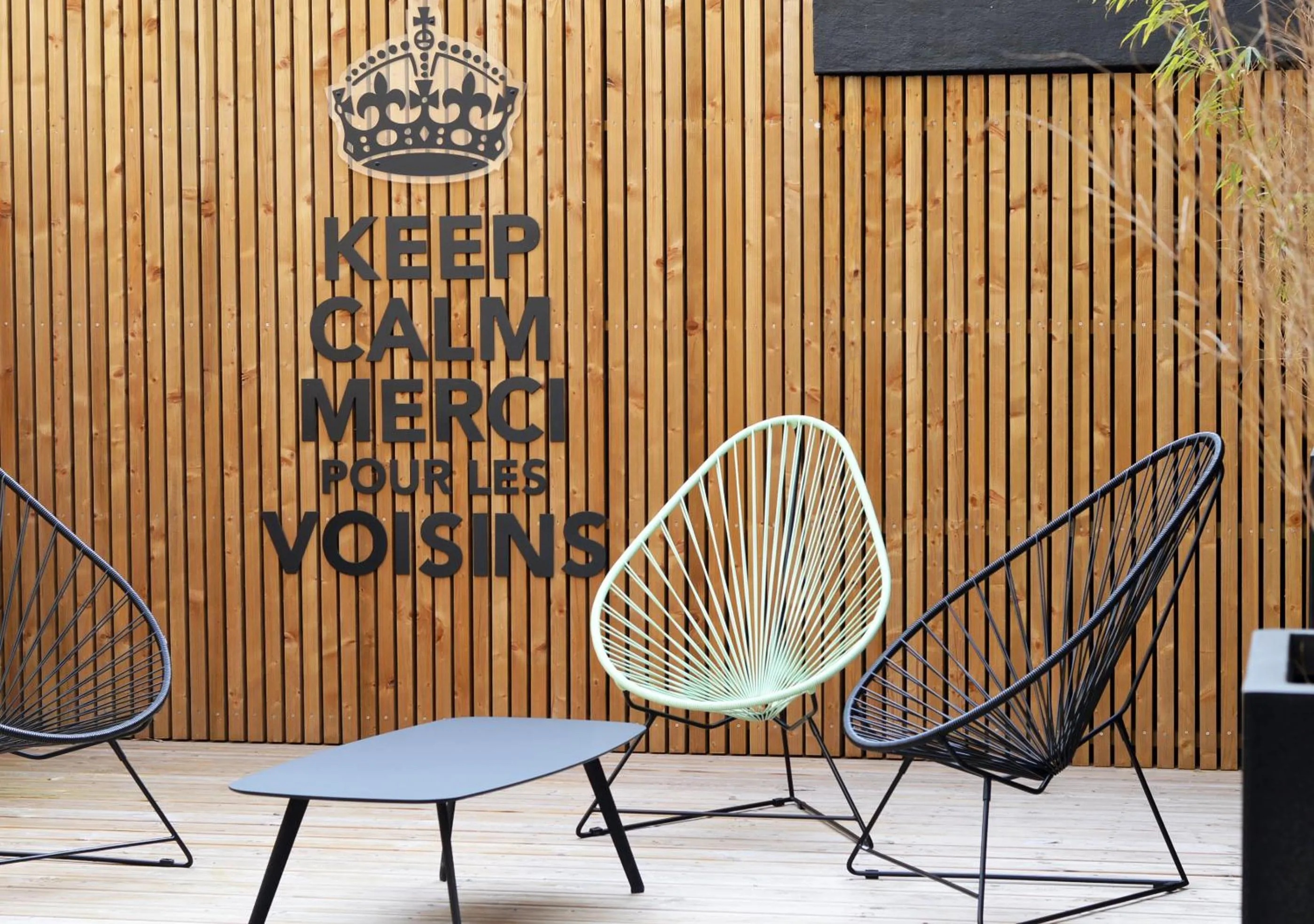 Patio in Résidence Little Sévigné