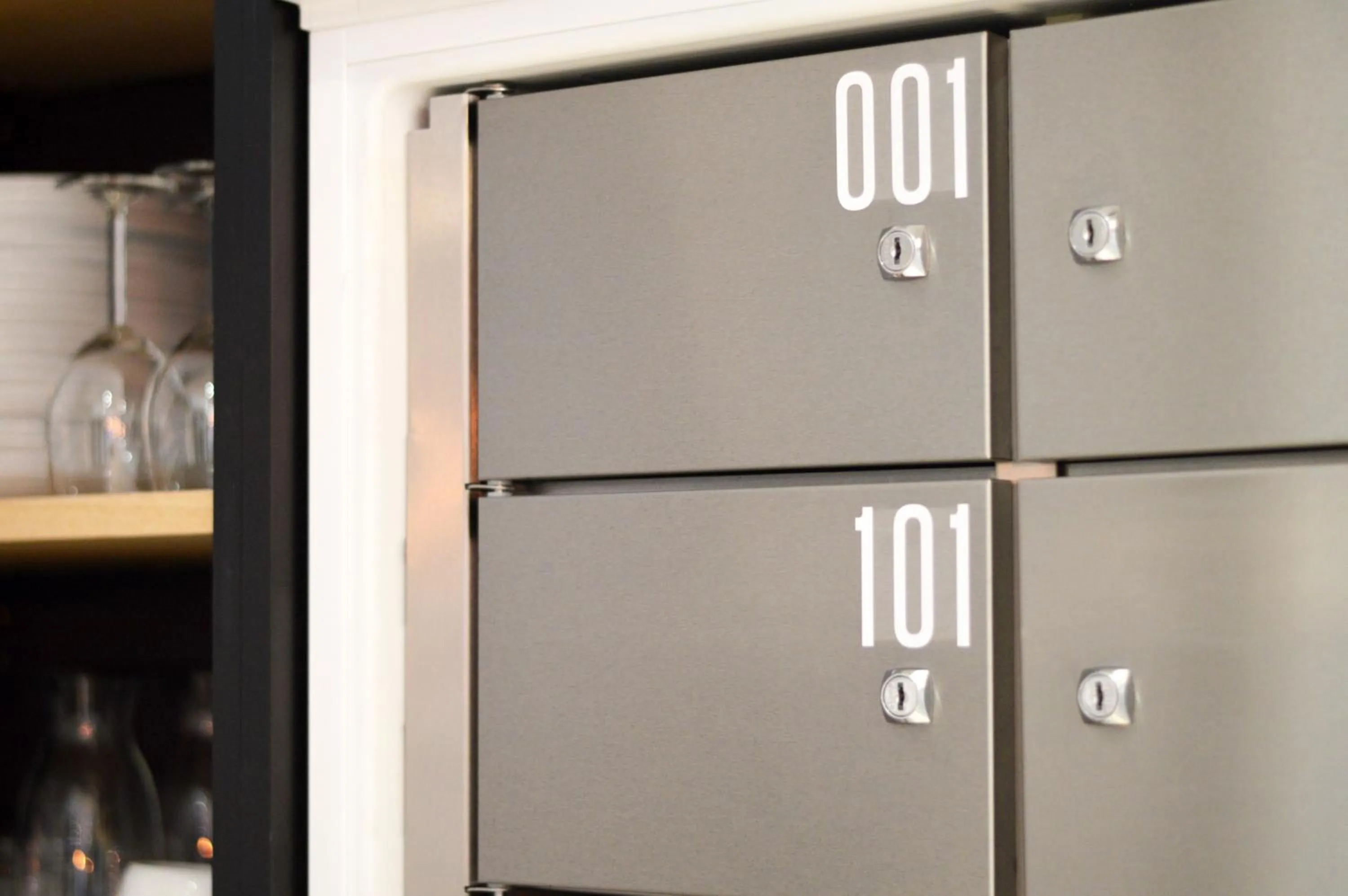 Communal kitchen in Résidence Little Sévigné