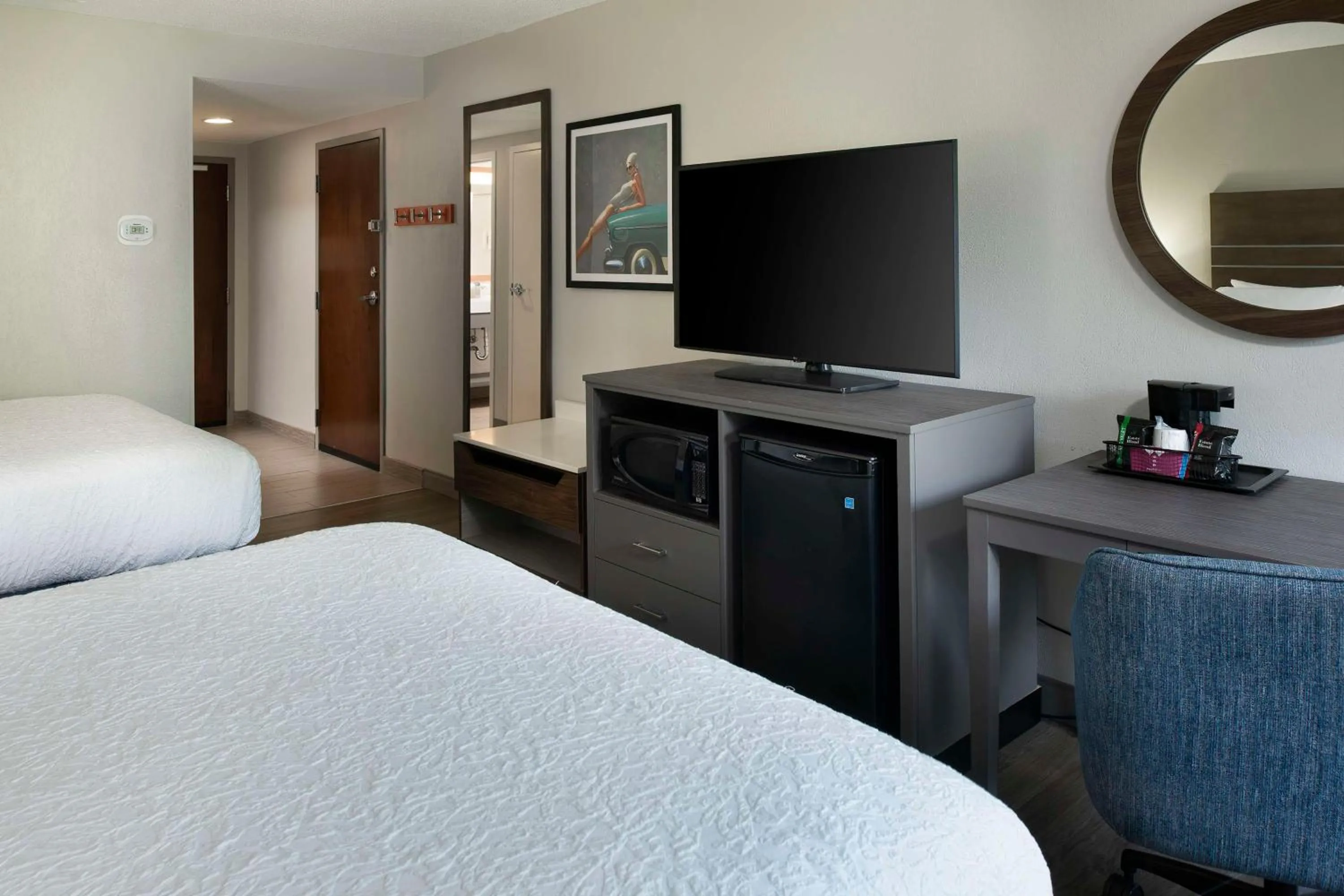 Bed in Hampton Inn Northwood