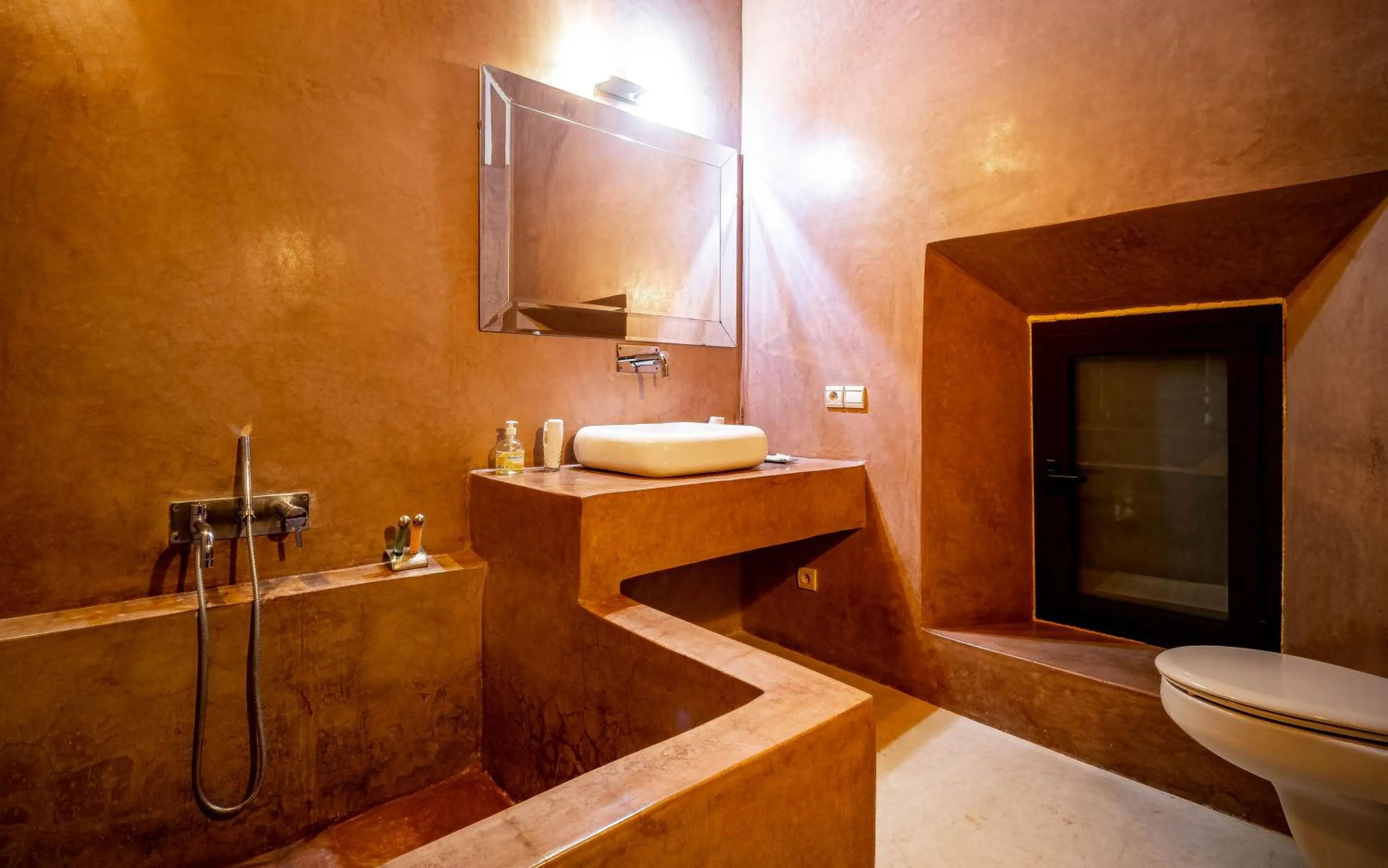 Shower in Riad Vanilla Sma & Spa