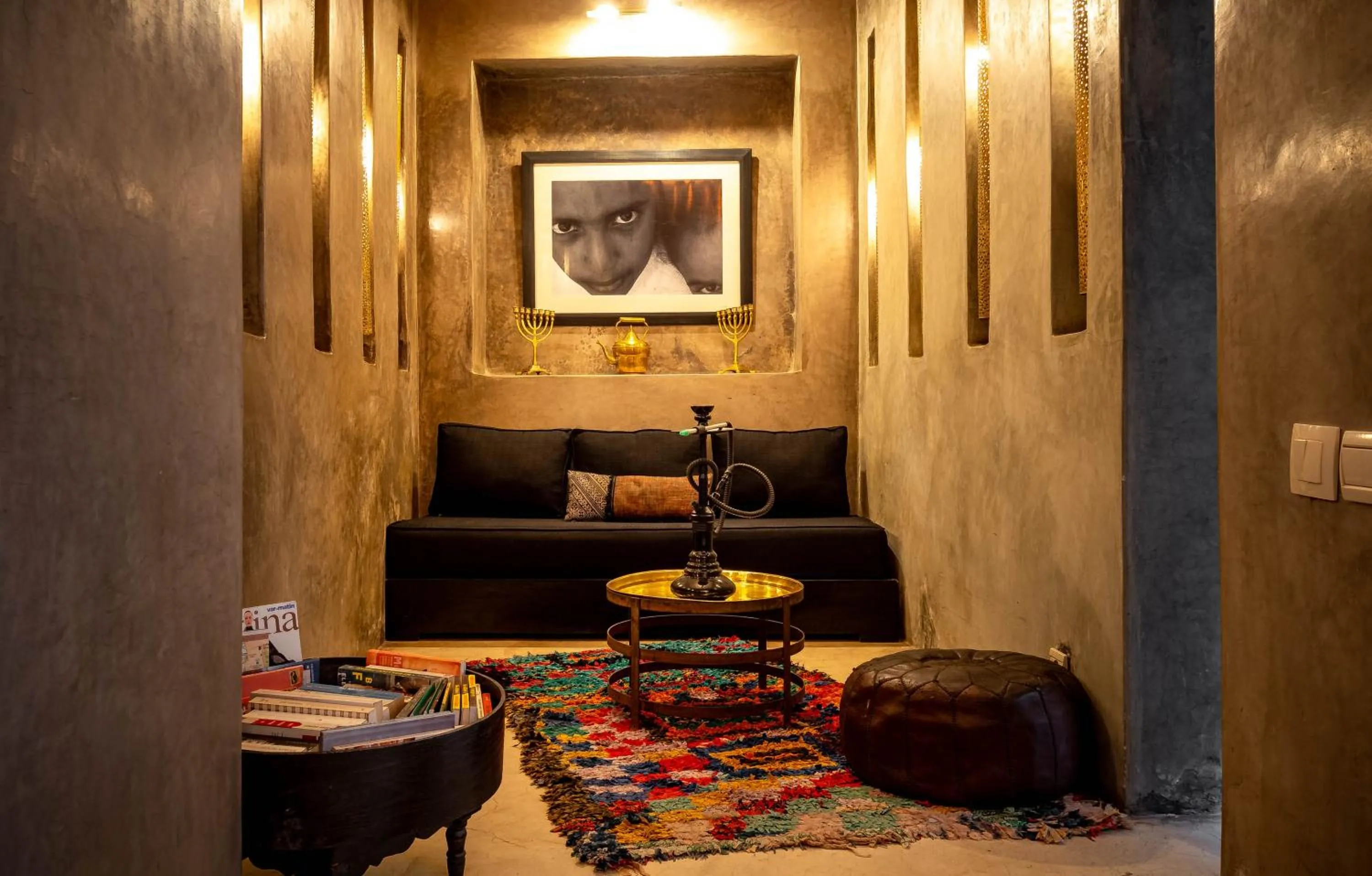 Living room in Riad Vanilla Sma & Spa