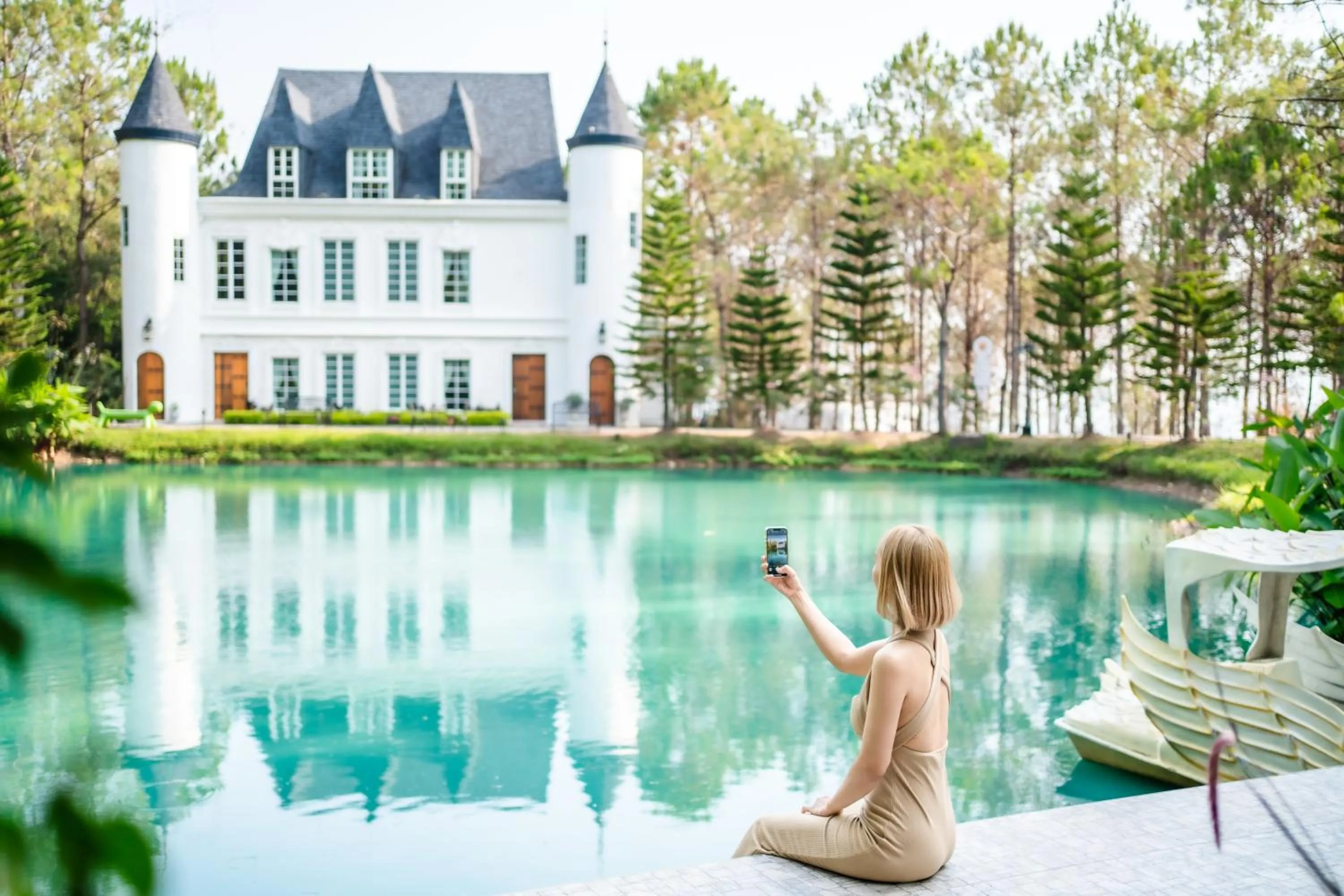 Lake view in Villa PaSon