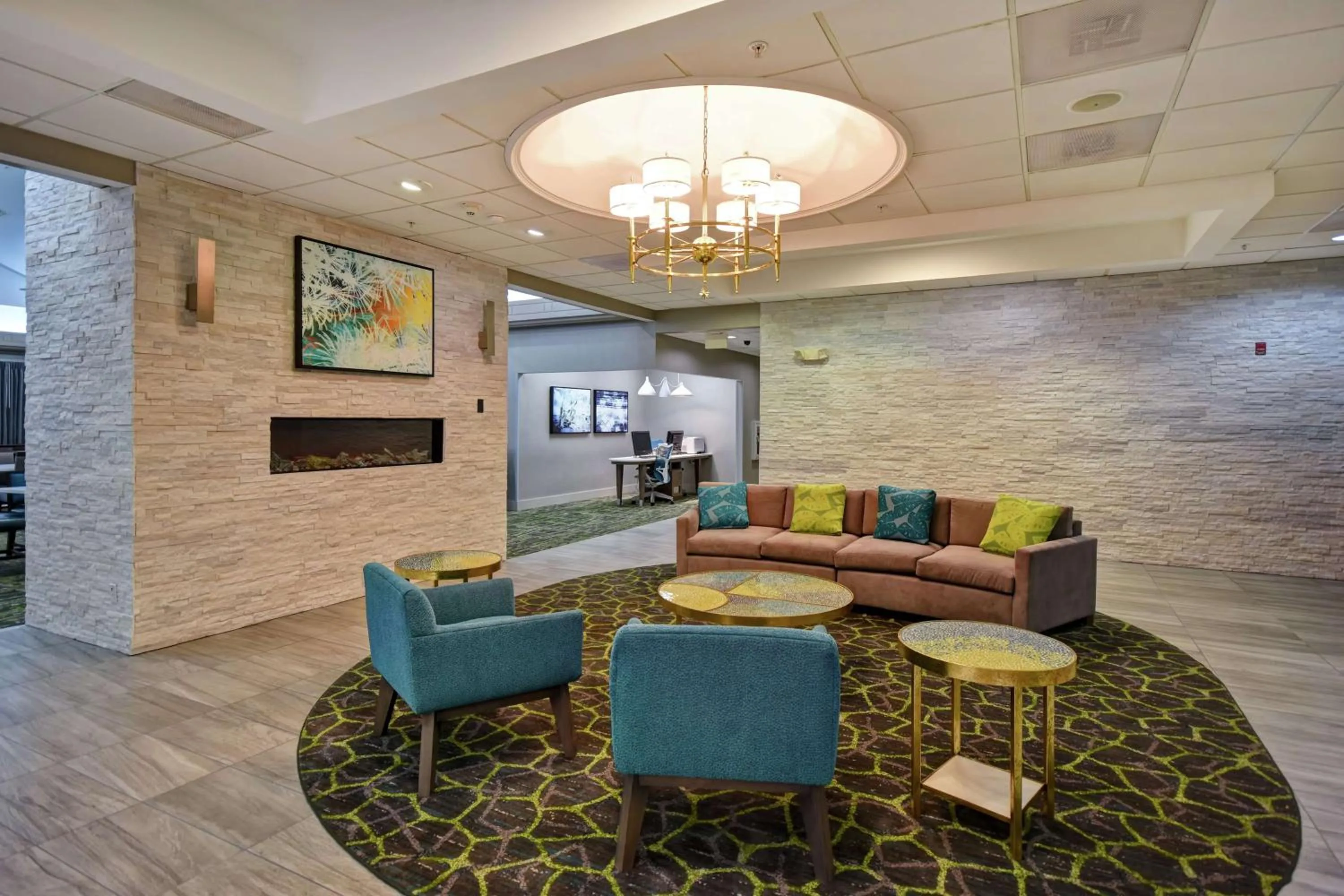 Lobby or reception in Homewood Suites by Hilton Ocala at Heath Brook