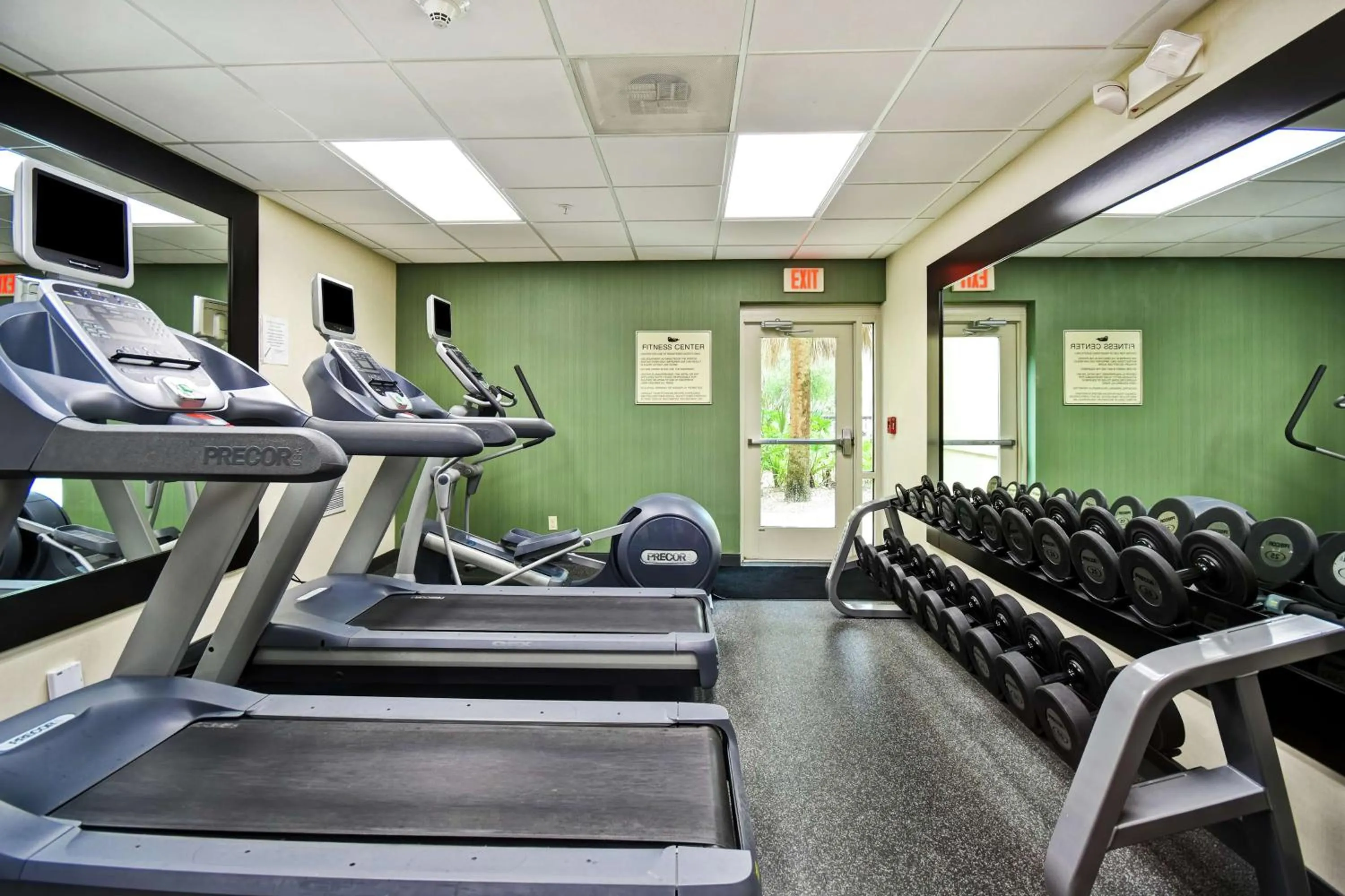Fitness centre/facilities in Homewood Suites by Hilton Ocala at Heath Brook