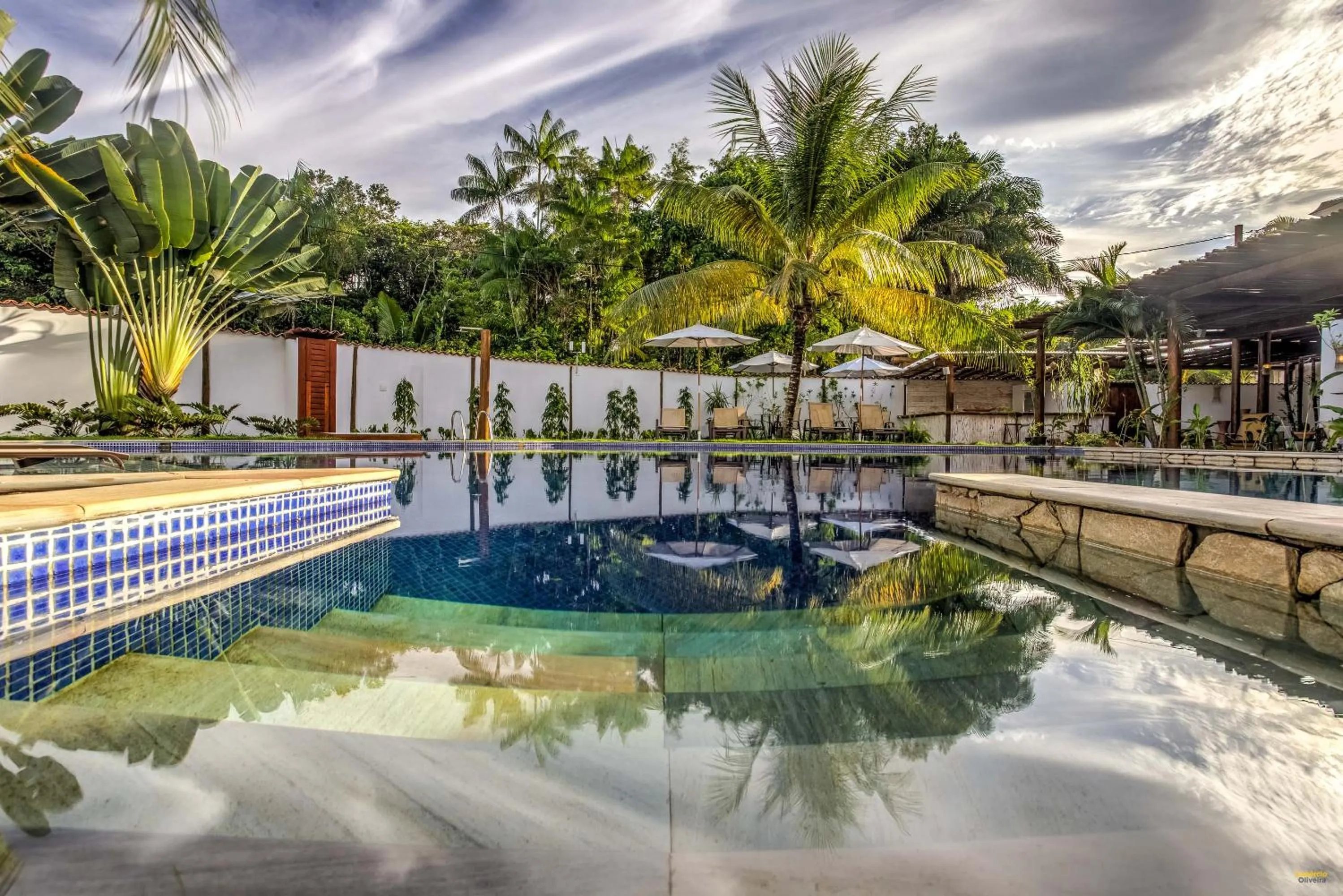 Swimming pool in A Casa de Gabriella