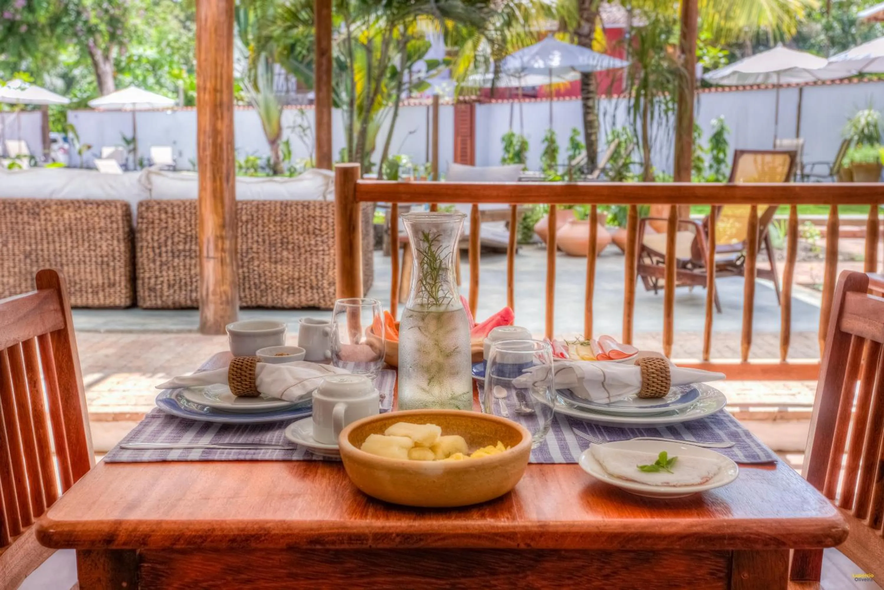 Food close-up in A Casa de Gabriella