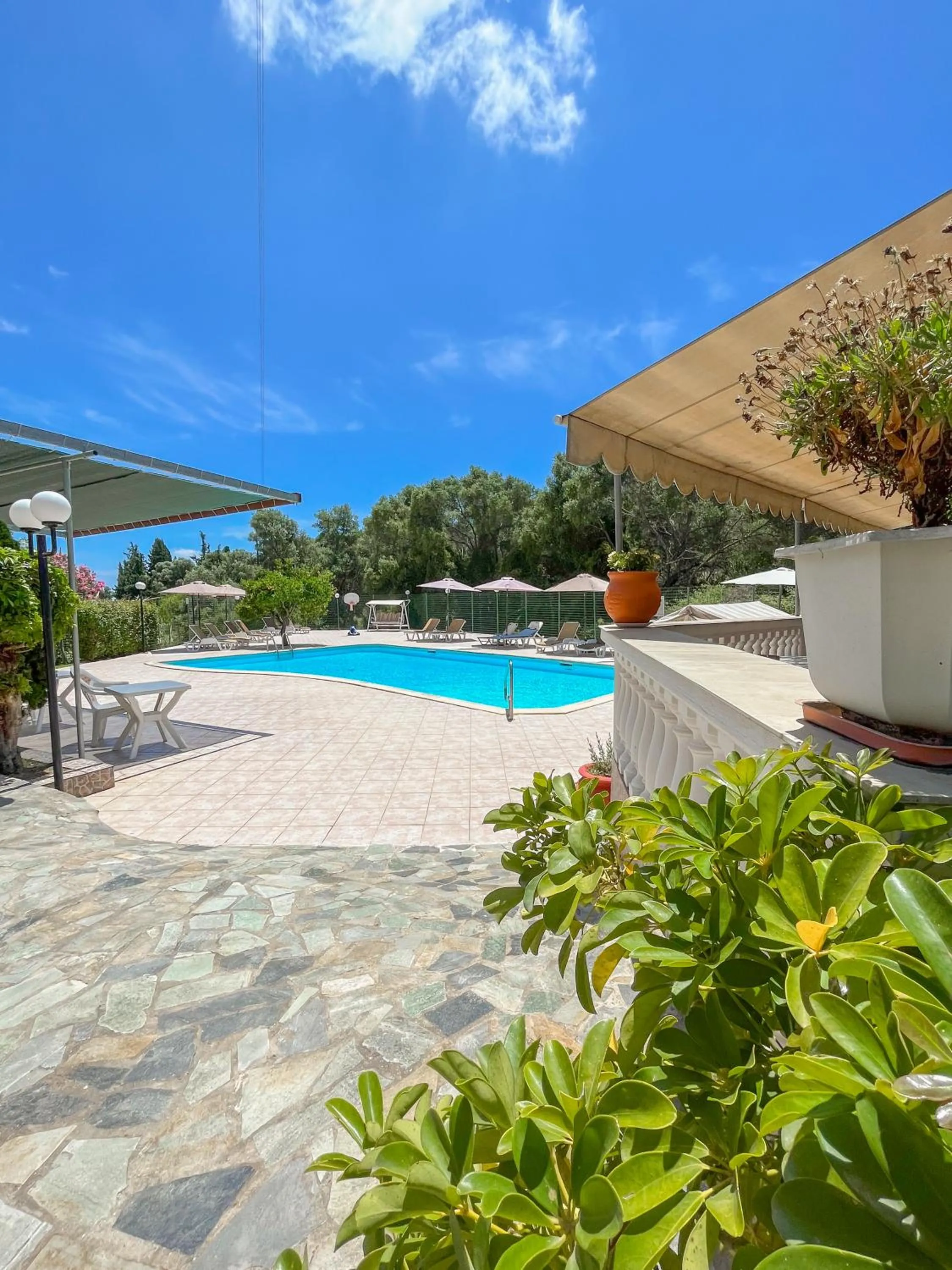 Swimming pool in Amazona Apartments and Studios