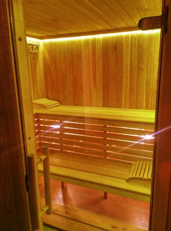Sauna in Rubicon Garni Hotel