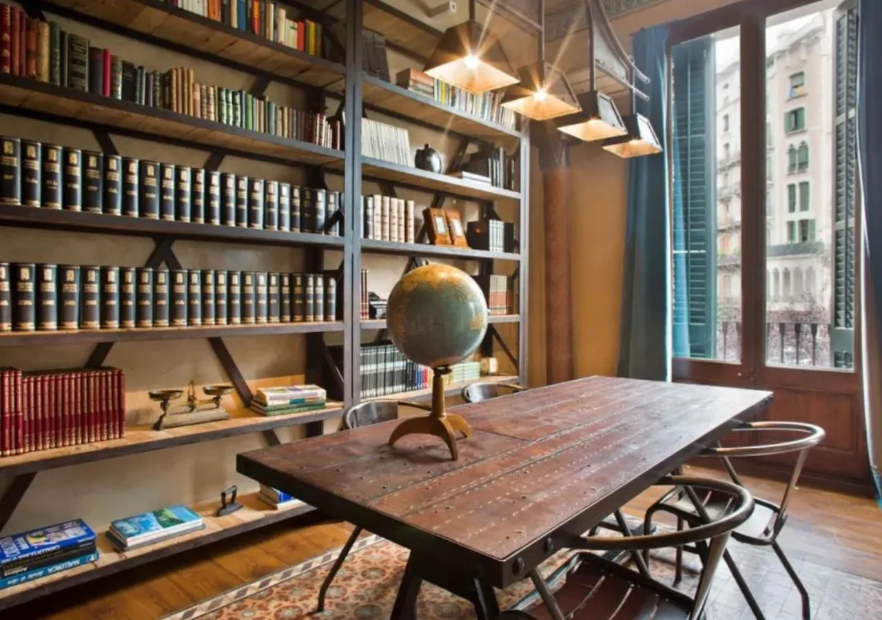 Library in Midtown Luxury Apartments by Sweett