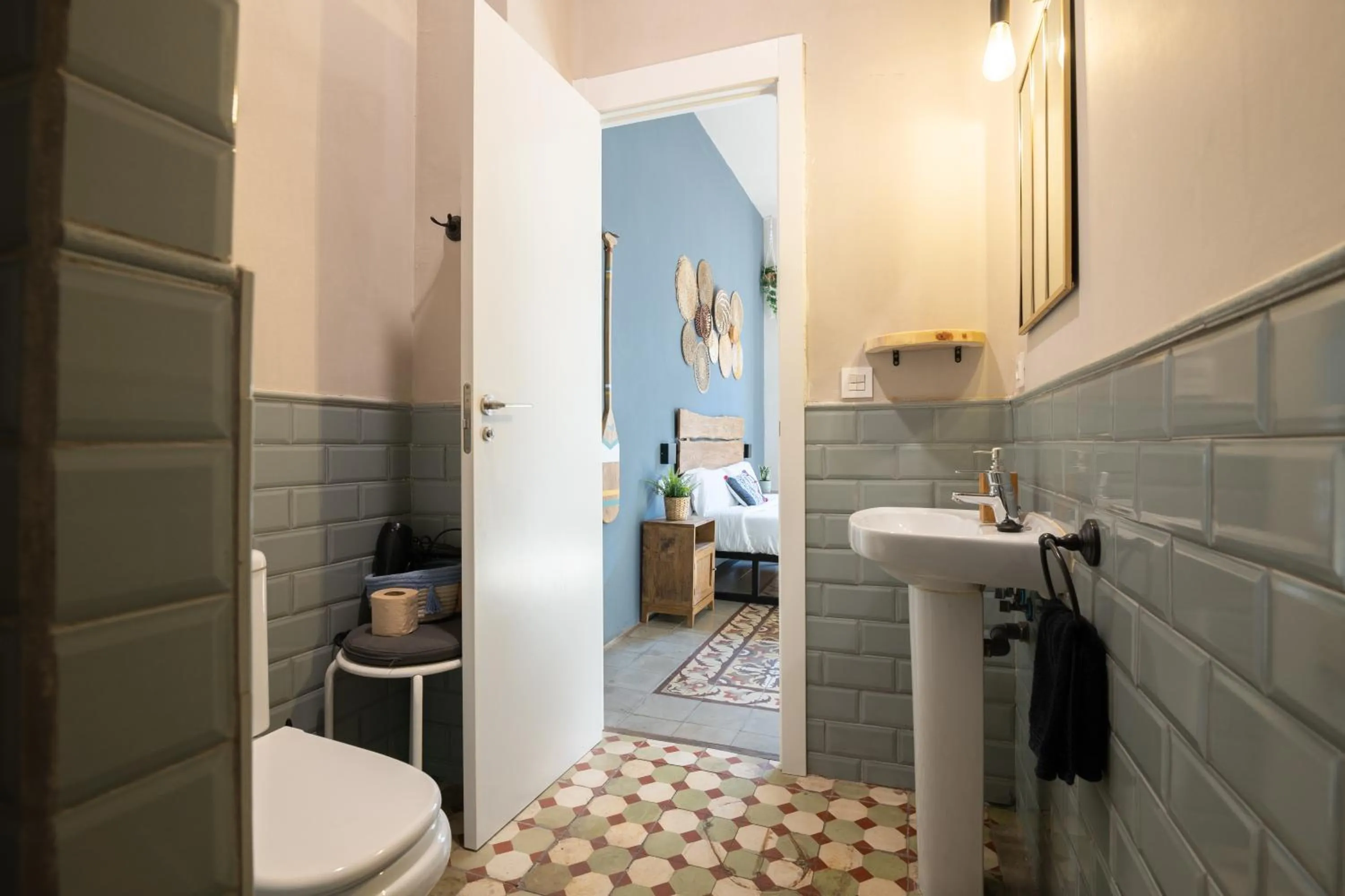 Shower in Bird House