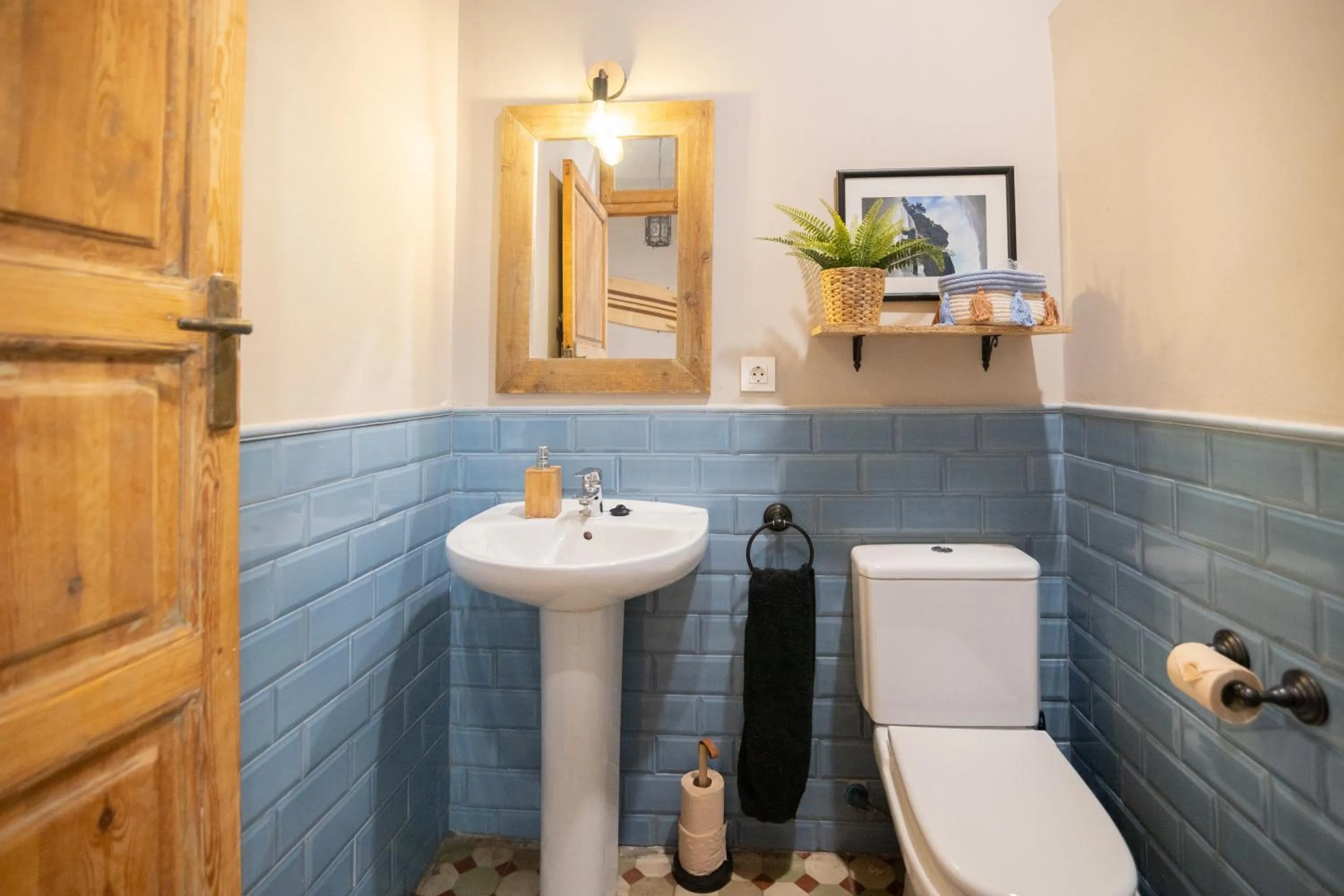 Shower in Bird House