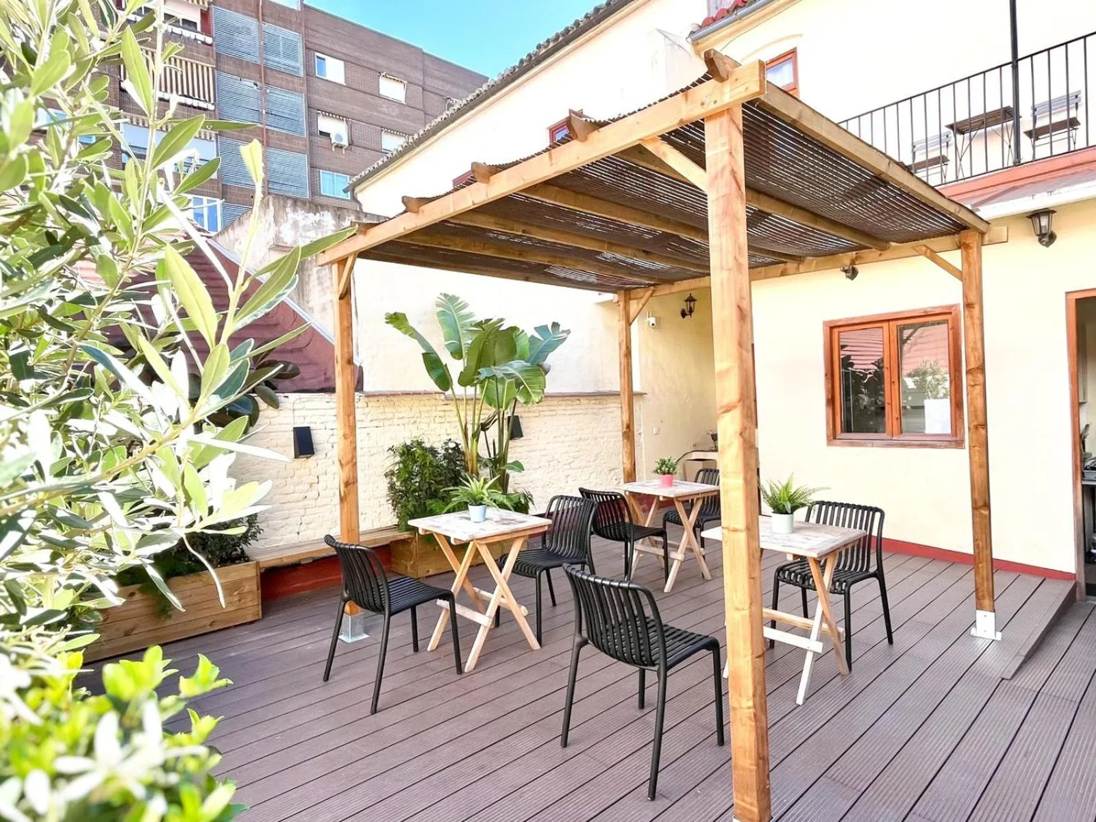 Off site in Bird House