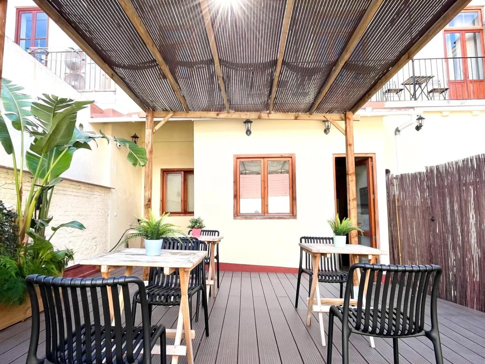 Off site in Bird House