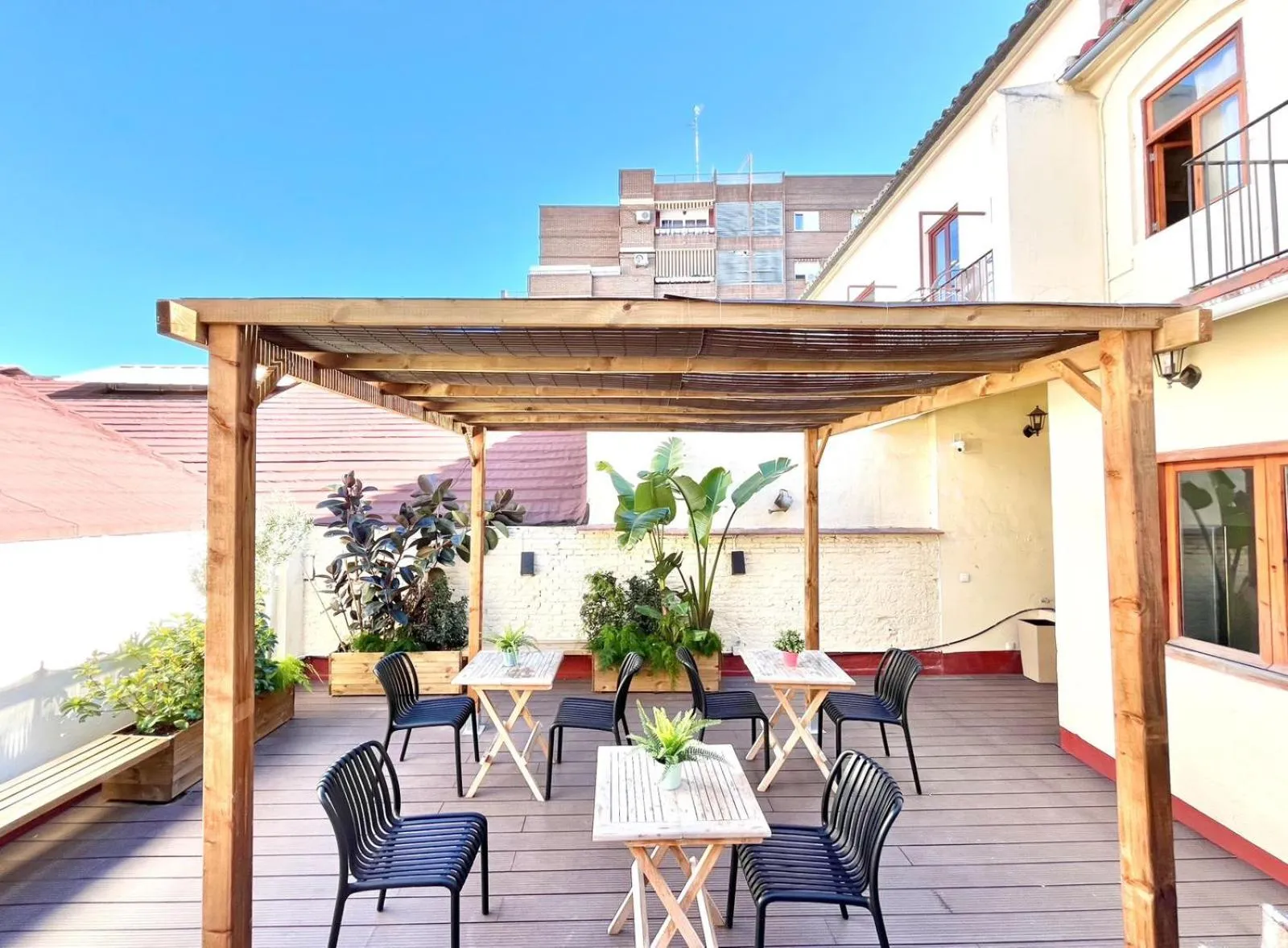 Off site in Bird House