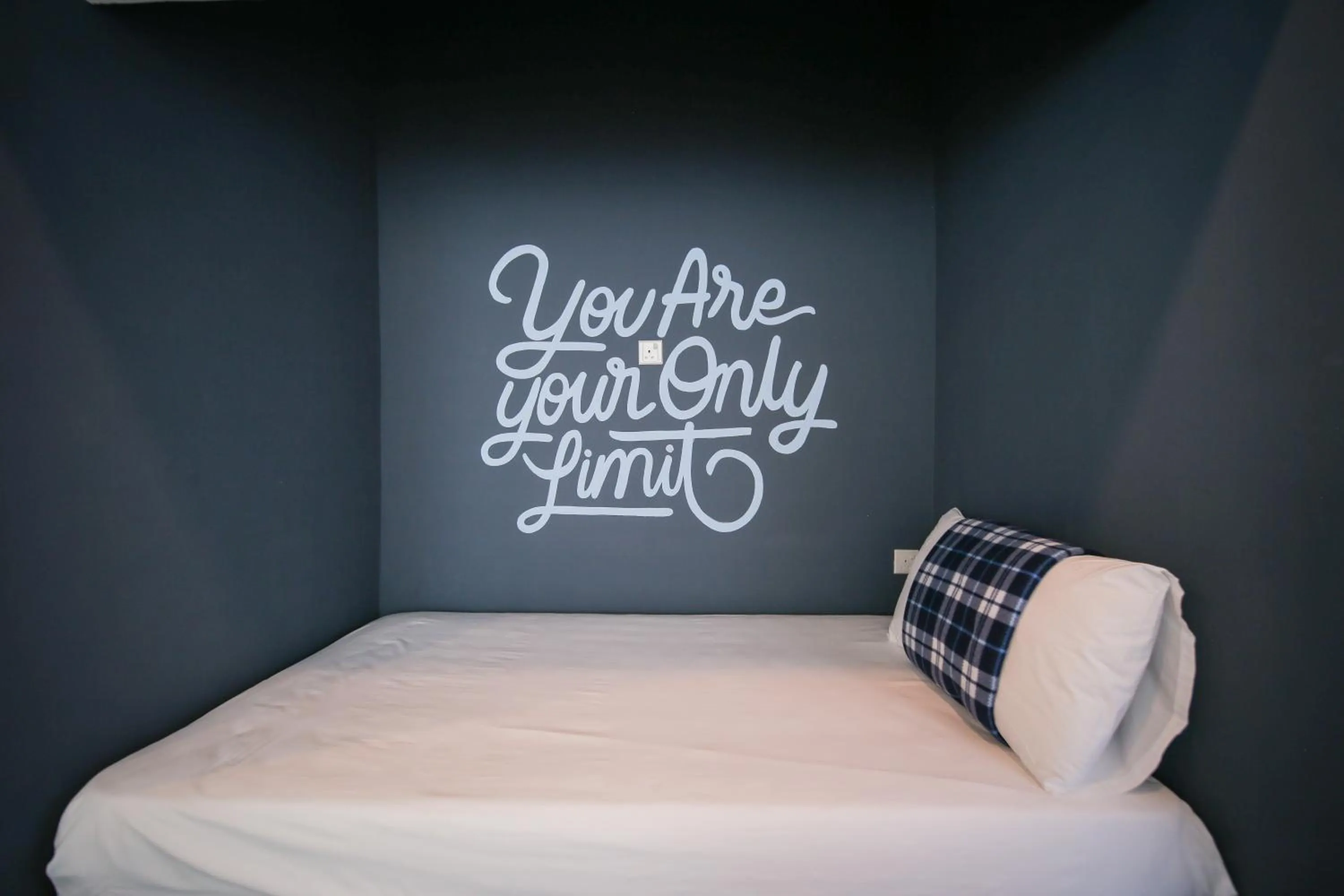 Bed in The Best Hotel in Bayan Lepas - THE LOV PENANG