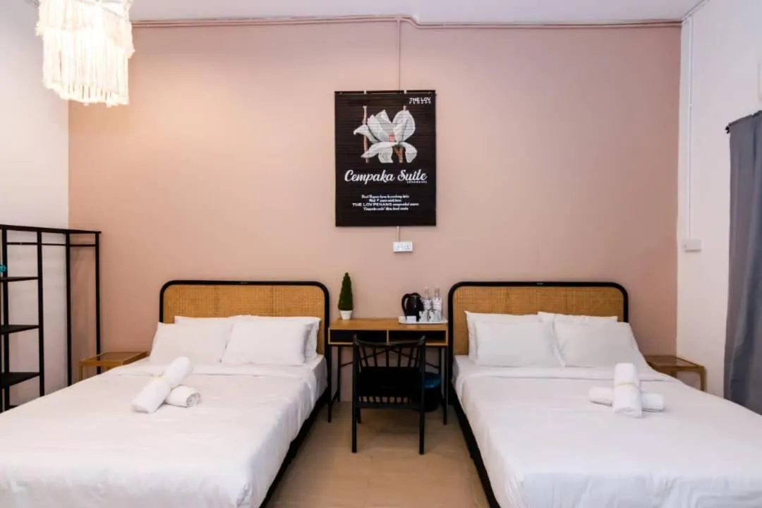 Bed in The Best Hotel in Bayan Lepas - THE LOV PENANG
