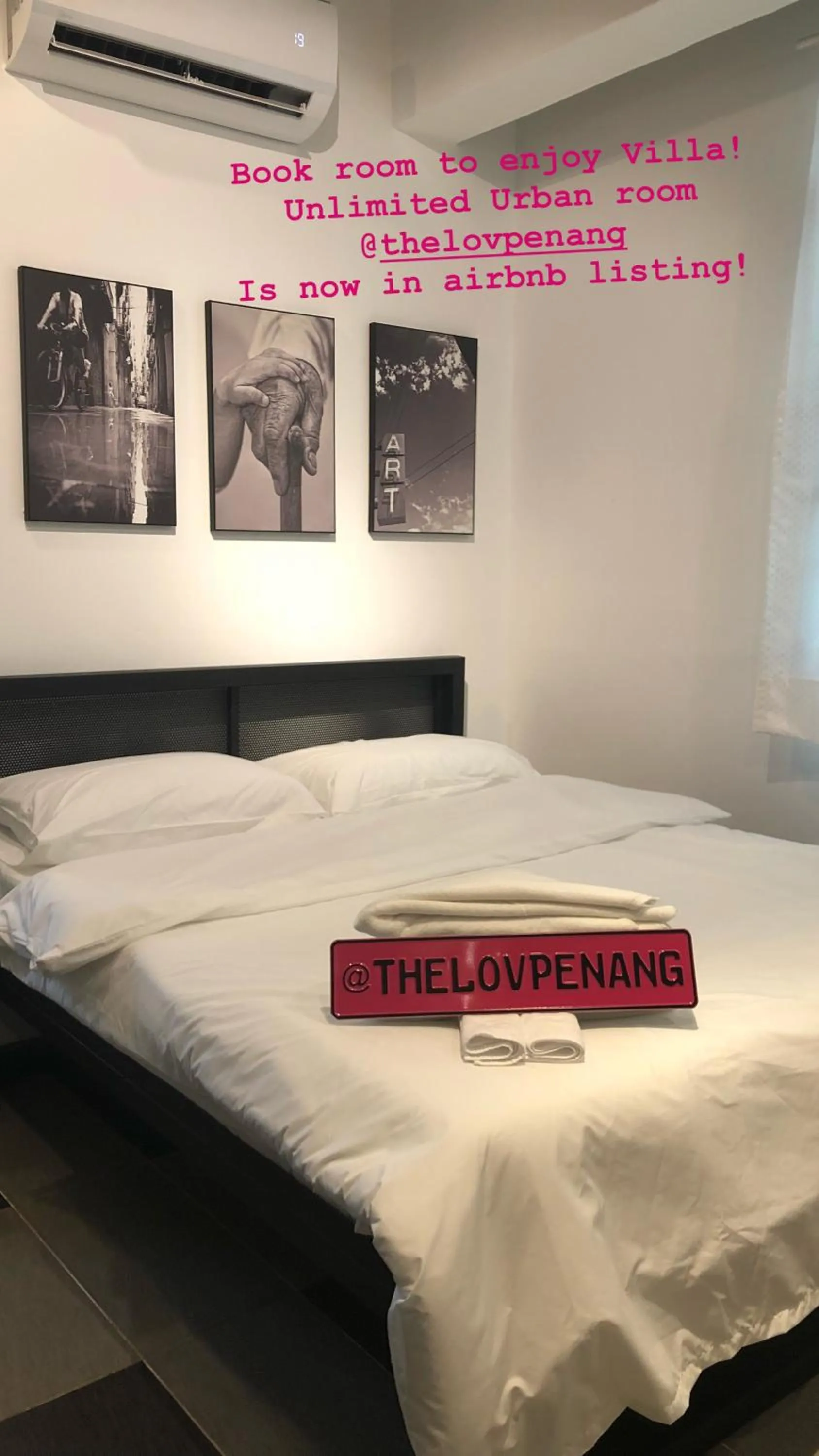 Bed in The Best Hotel in Bayan Lepas - THE LOV PENANG