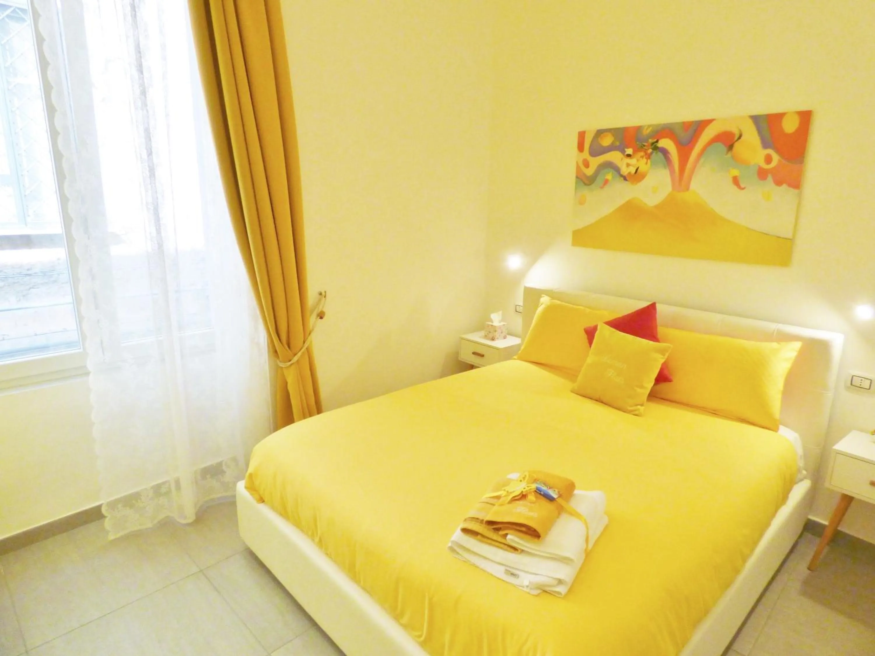 Bedroom, Bed in B&B Lemon Flats