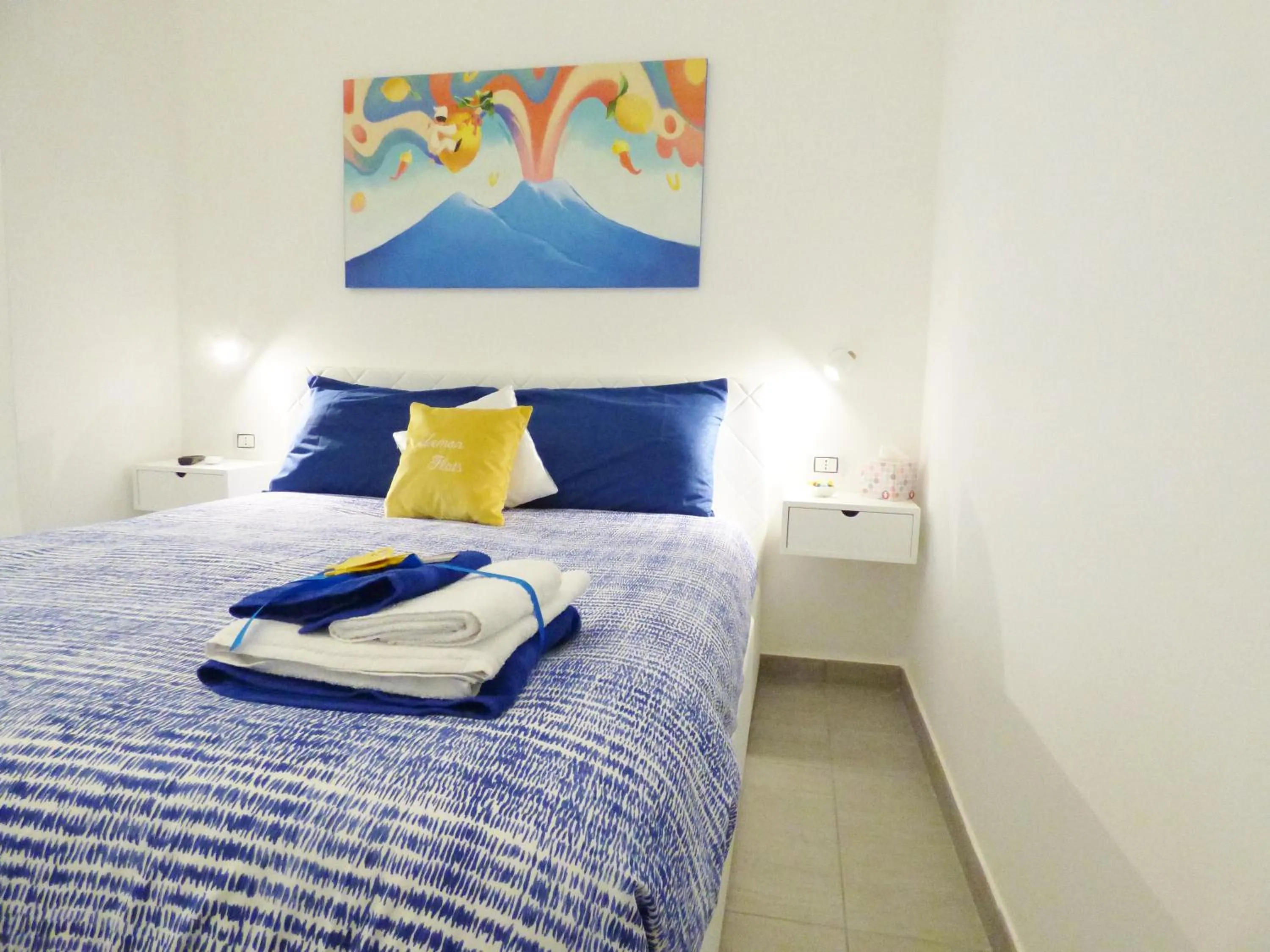 Bedroom, Bed in B&B Lemon Flats