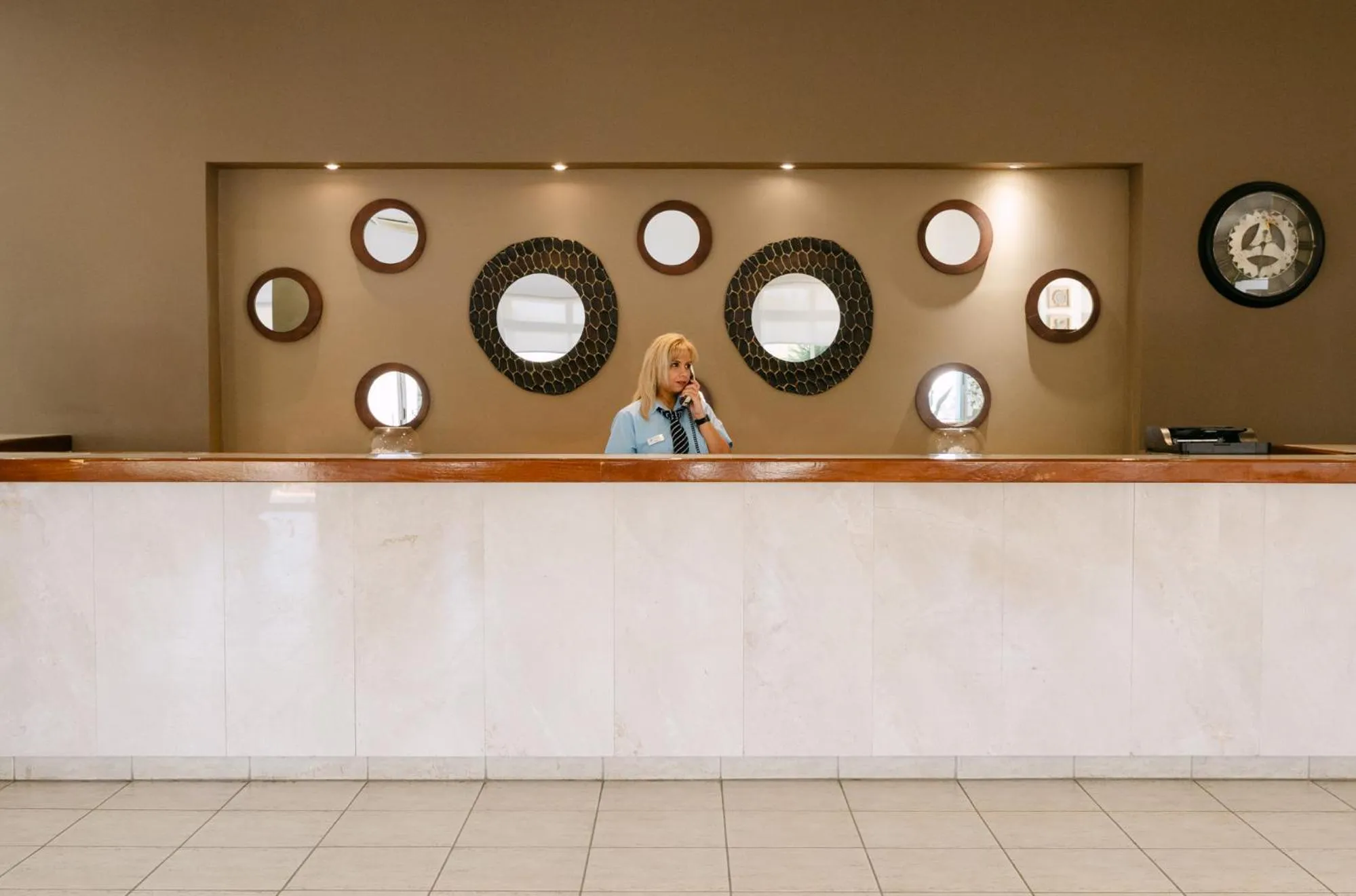 Lobby or reception in Makronisos Village