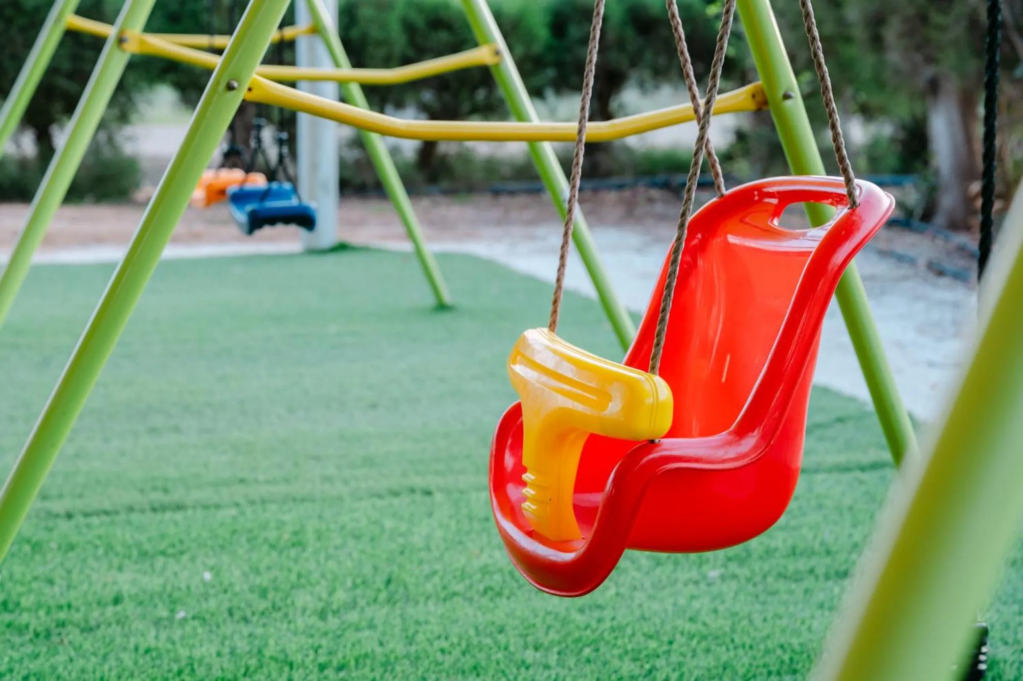 Children play ground in Makronisos Village
