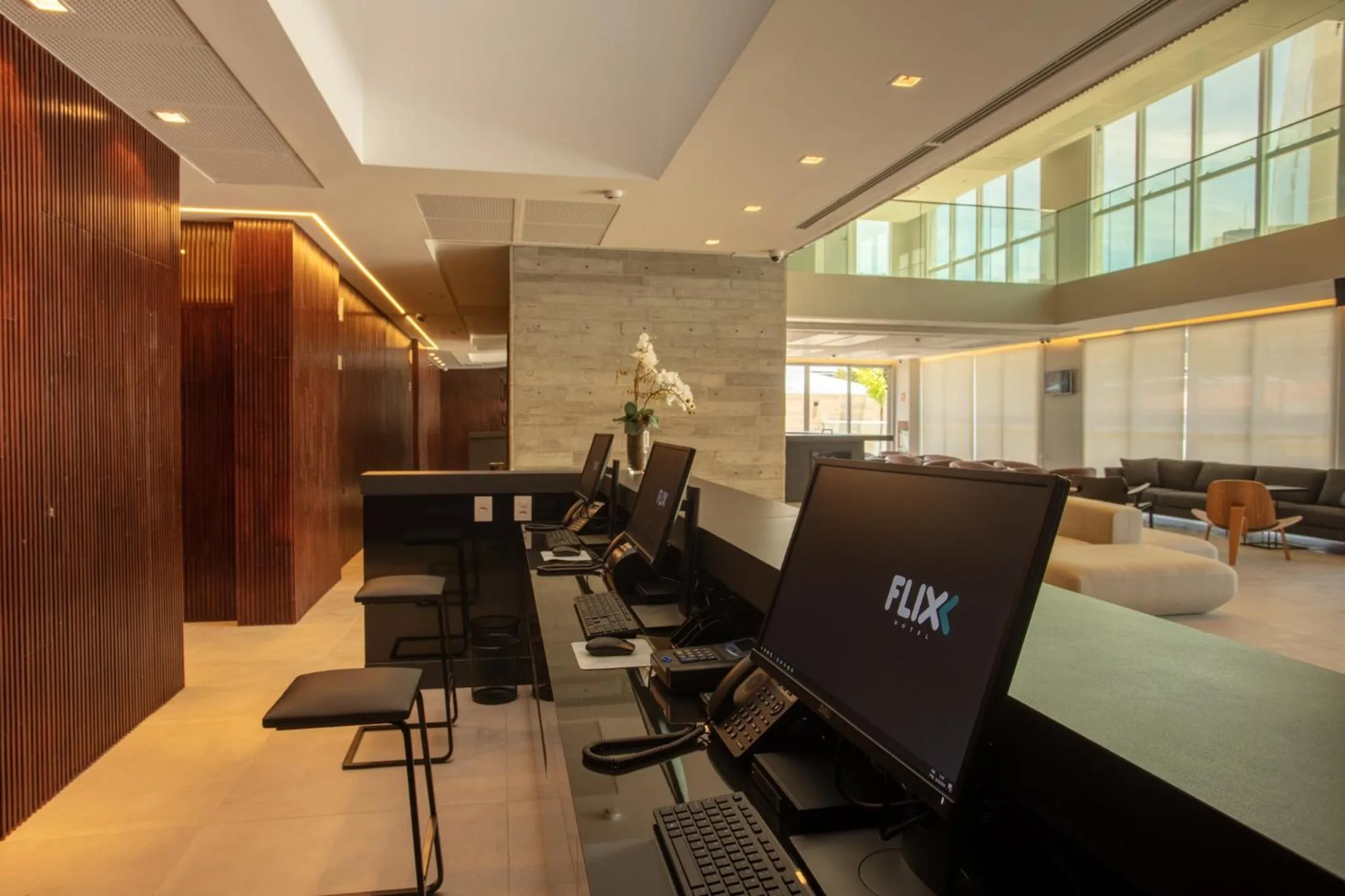 Lobby or reception in Flix Hotel