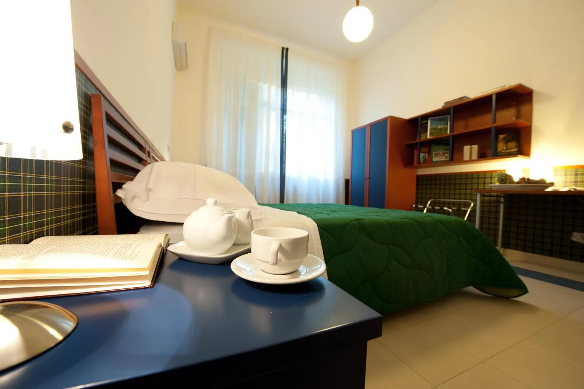 Bed in Hotel Villa Sturzo