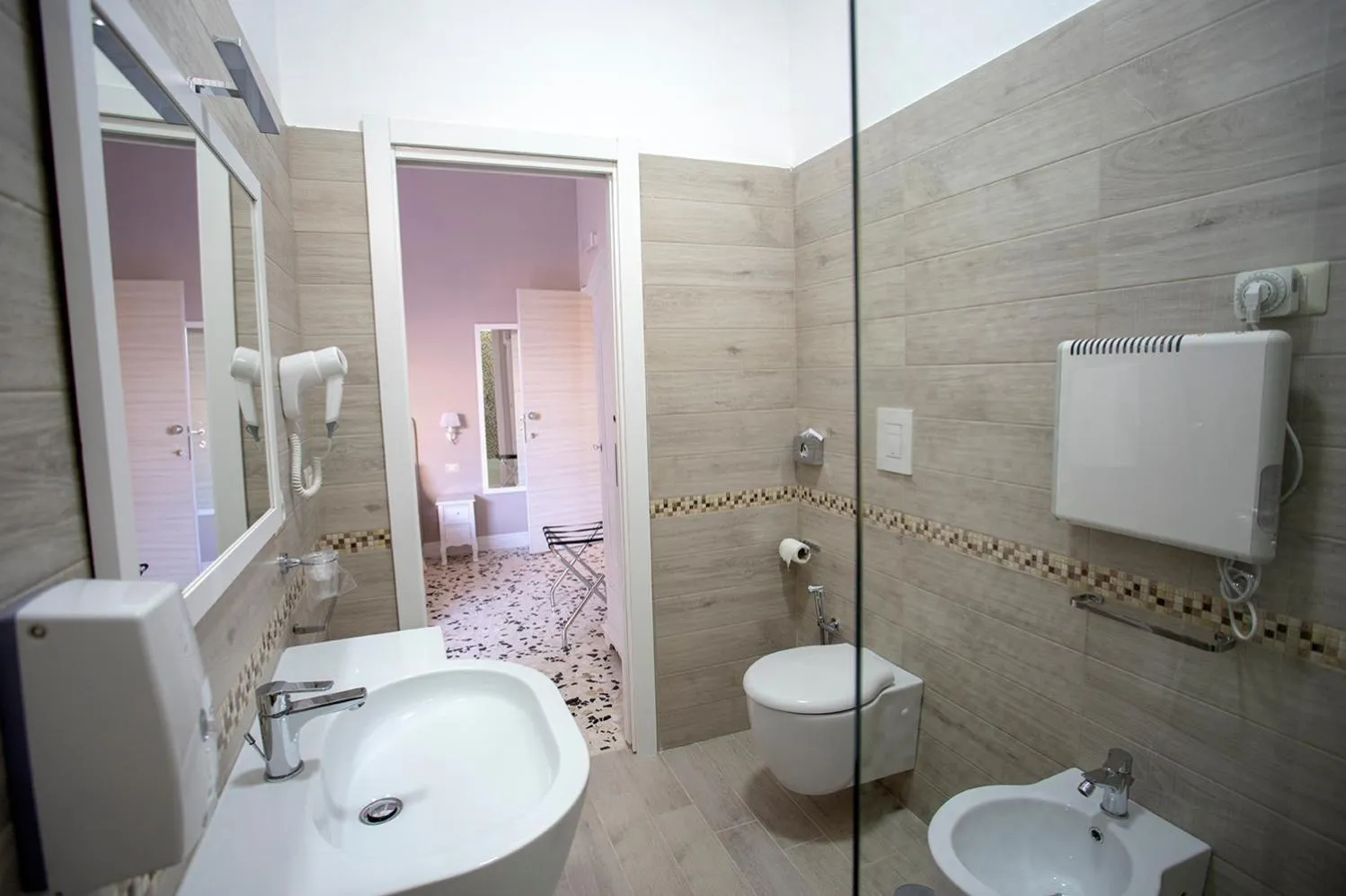 Toilet in Agorà Mura Greche B&b