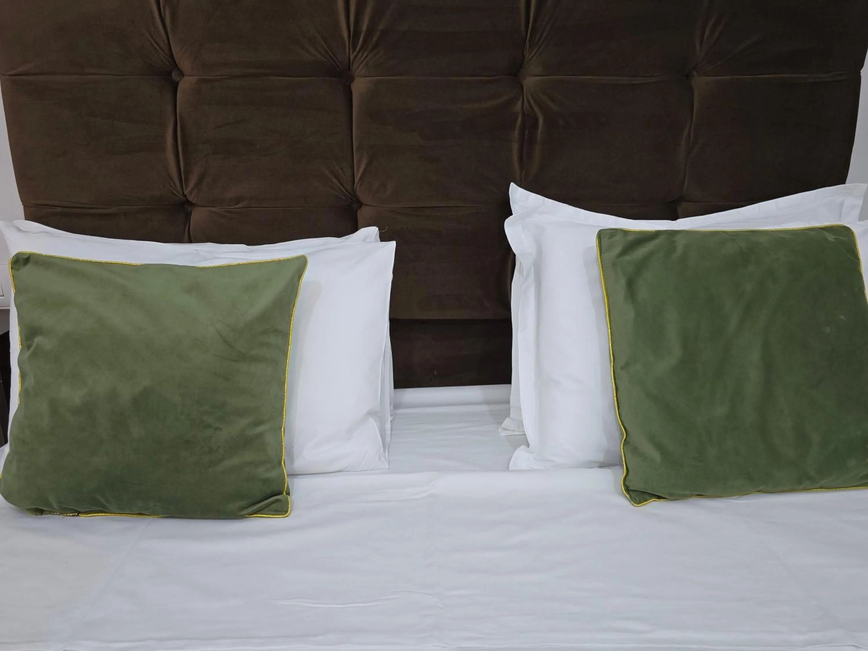 Bed in Poet Palace Bucharest