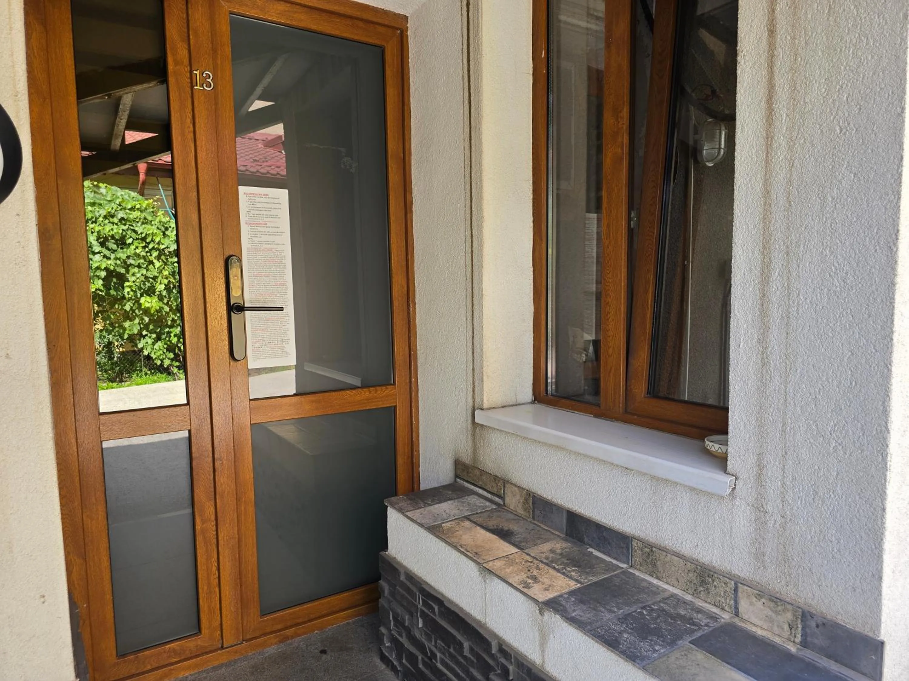 Facade/entrance in Poet Palace Bucharest