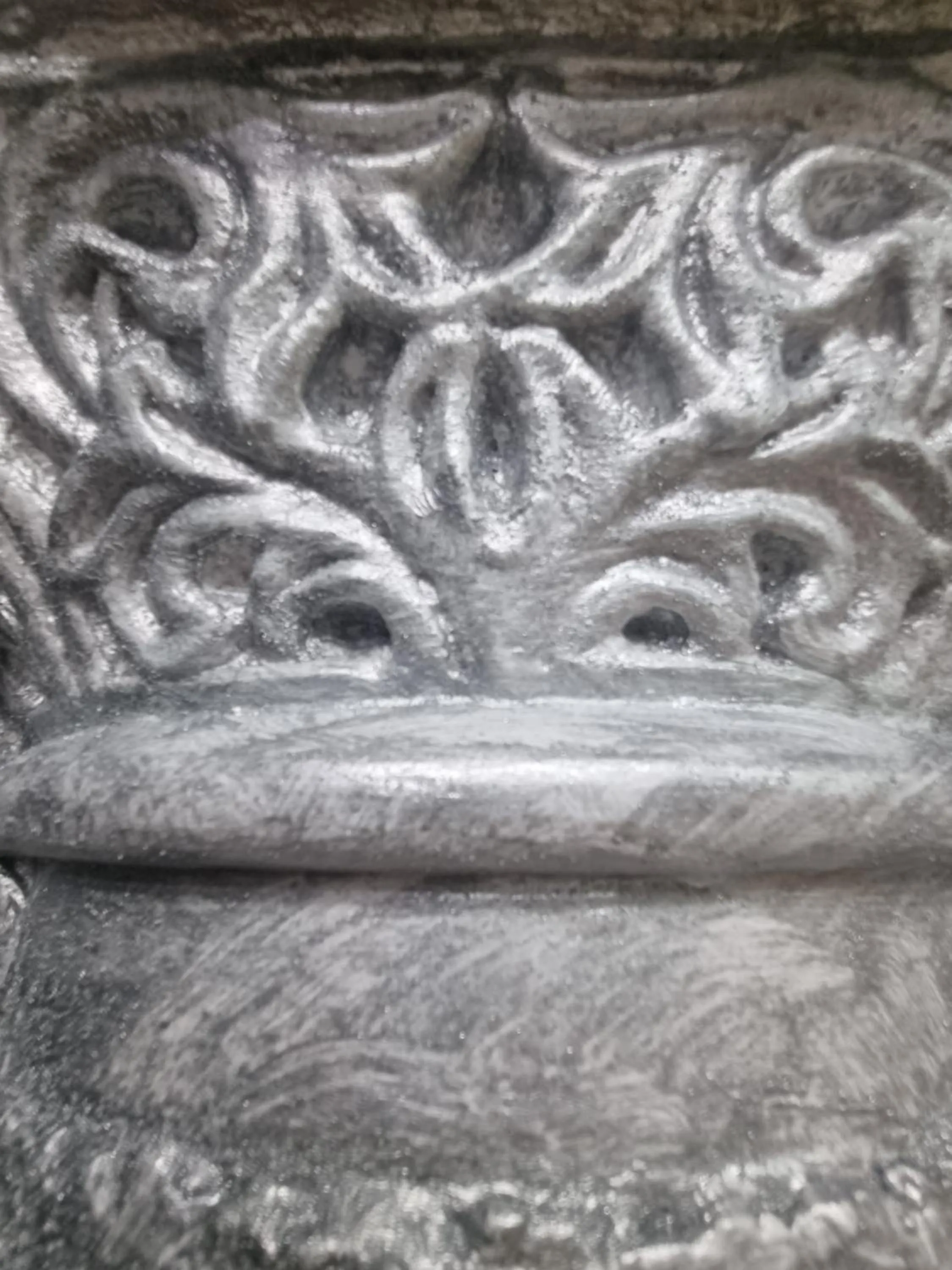 Decorative detail in Poet Palace Bucharest