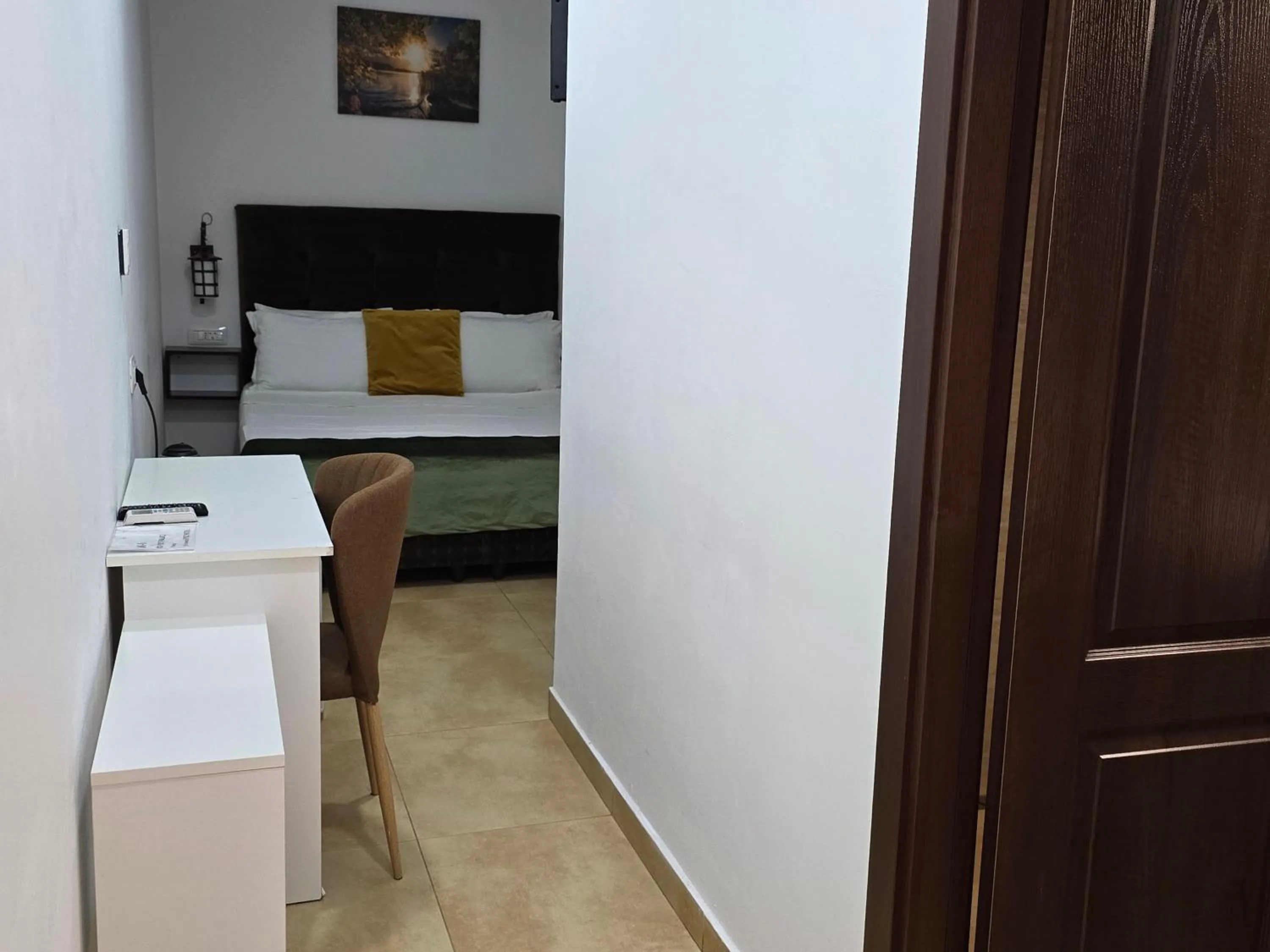 Bed in Poet Palace Bucharest