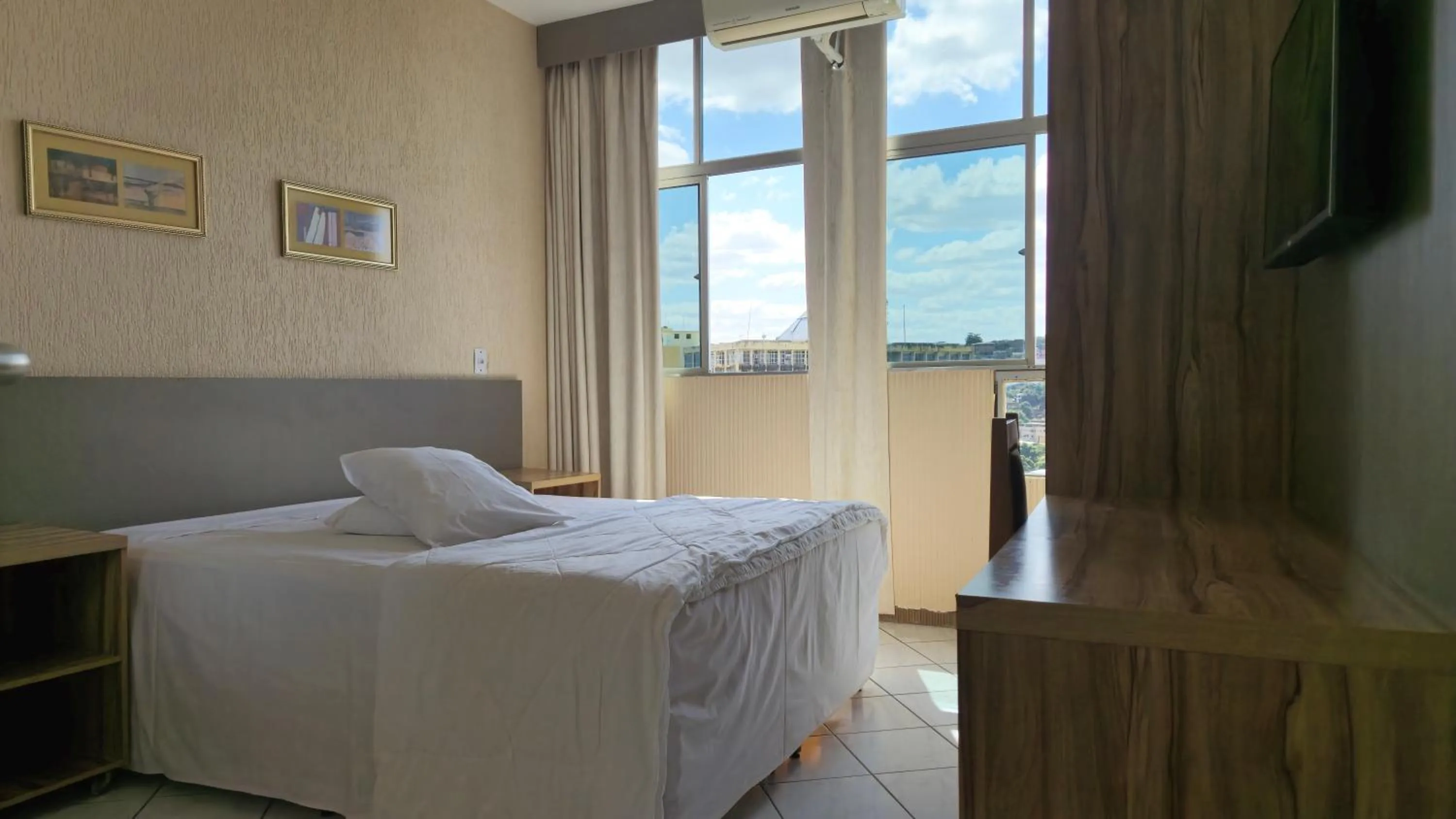 Bed in Realminas Hotel e Restaurante