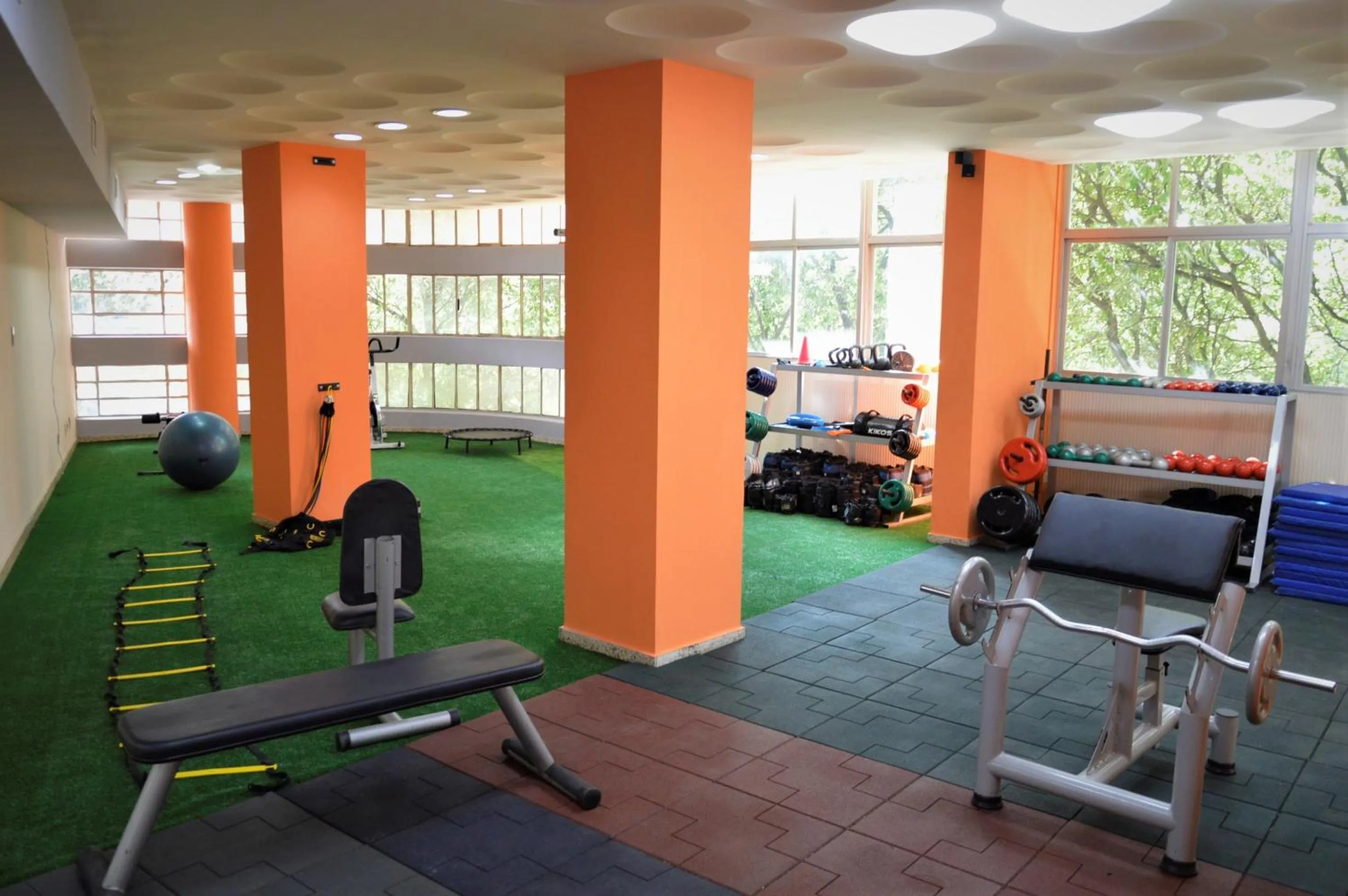 Fitness centre/facilities in Realminas Hotel e Restaurante