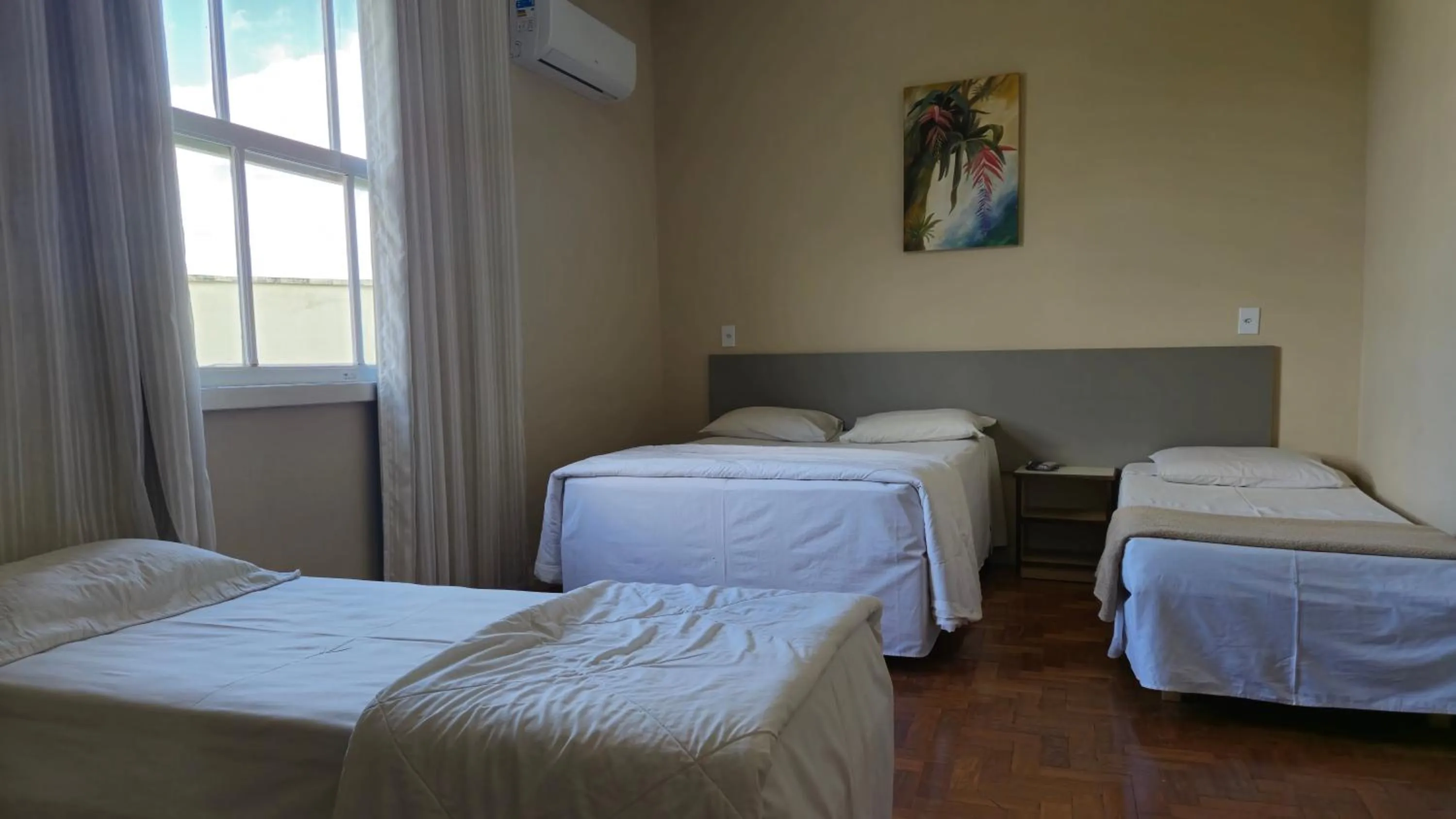 Bed in Realminas Hotel e Restaurante