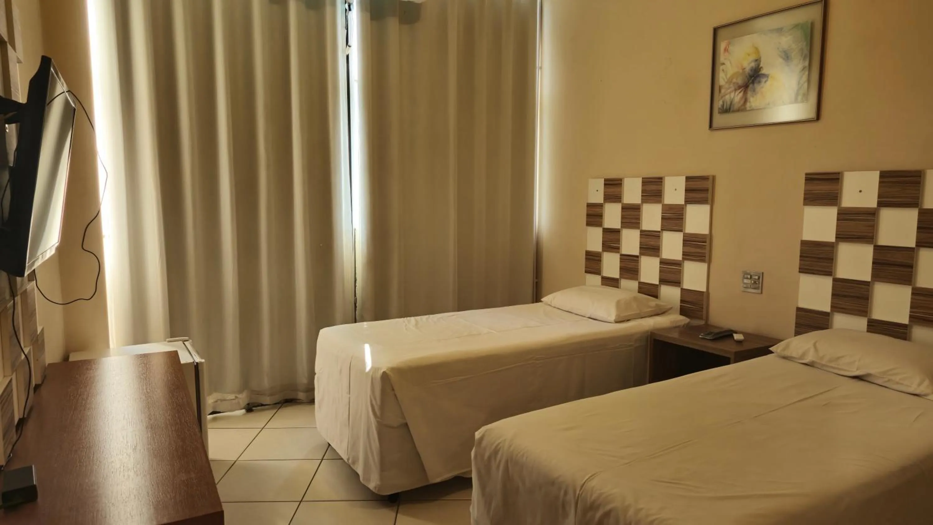 Bed in Realminas Hotel e Restaurante