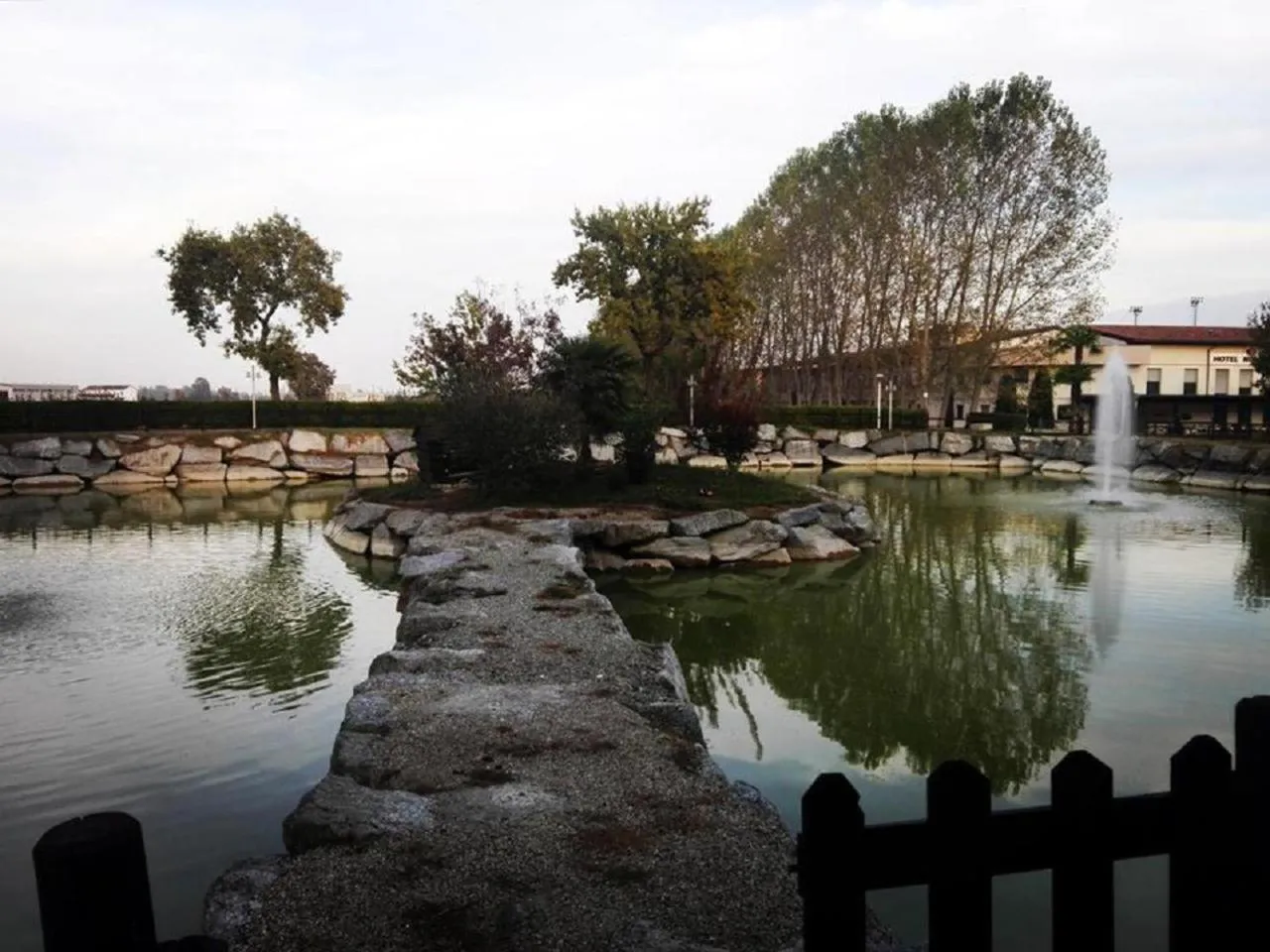 Garden in Hotel Novarello