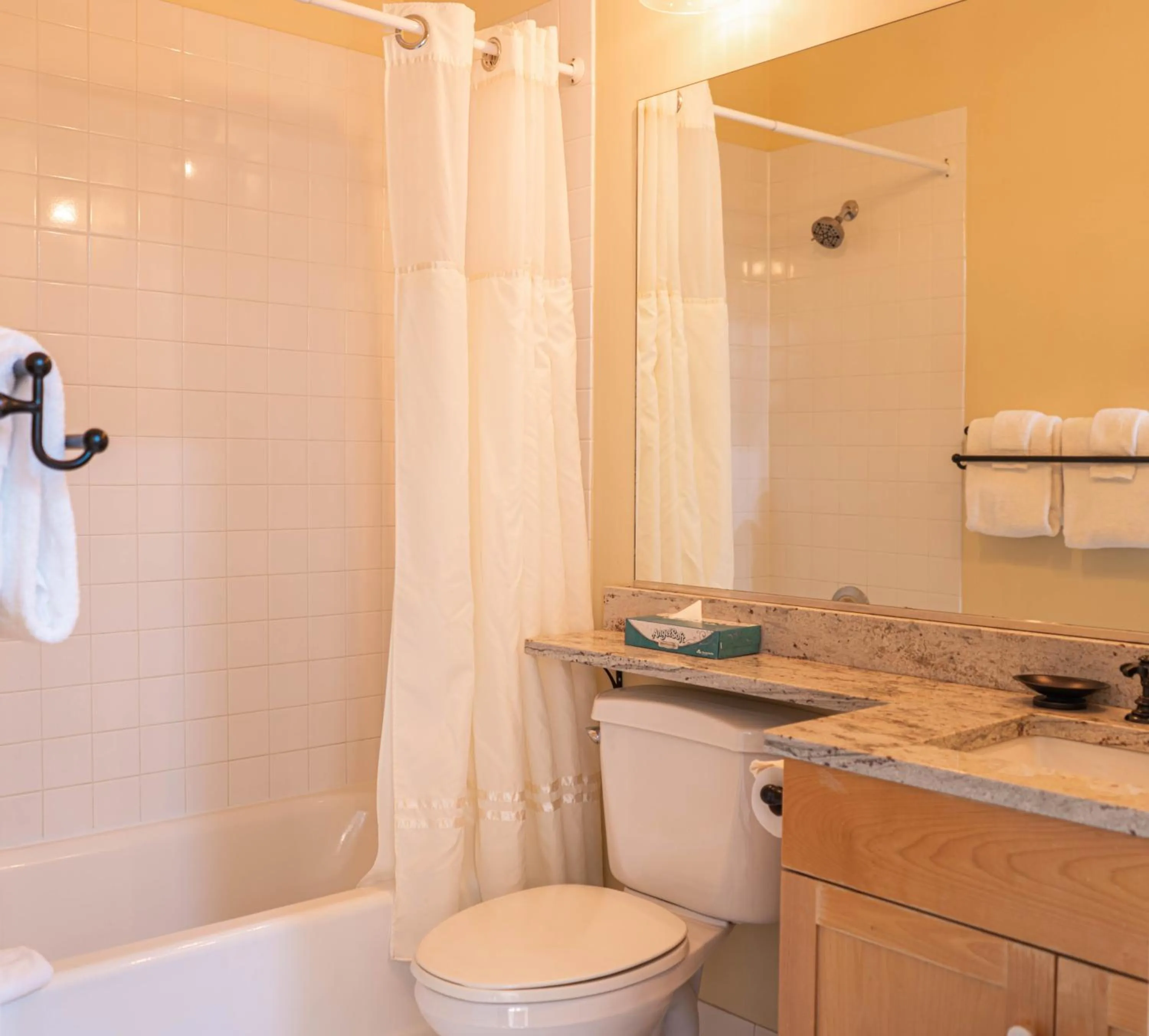 Bathroom in Long Trail House Condominiums at Stratton Mountain Resort