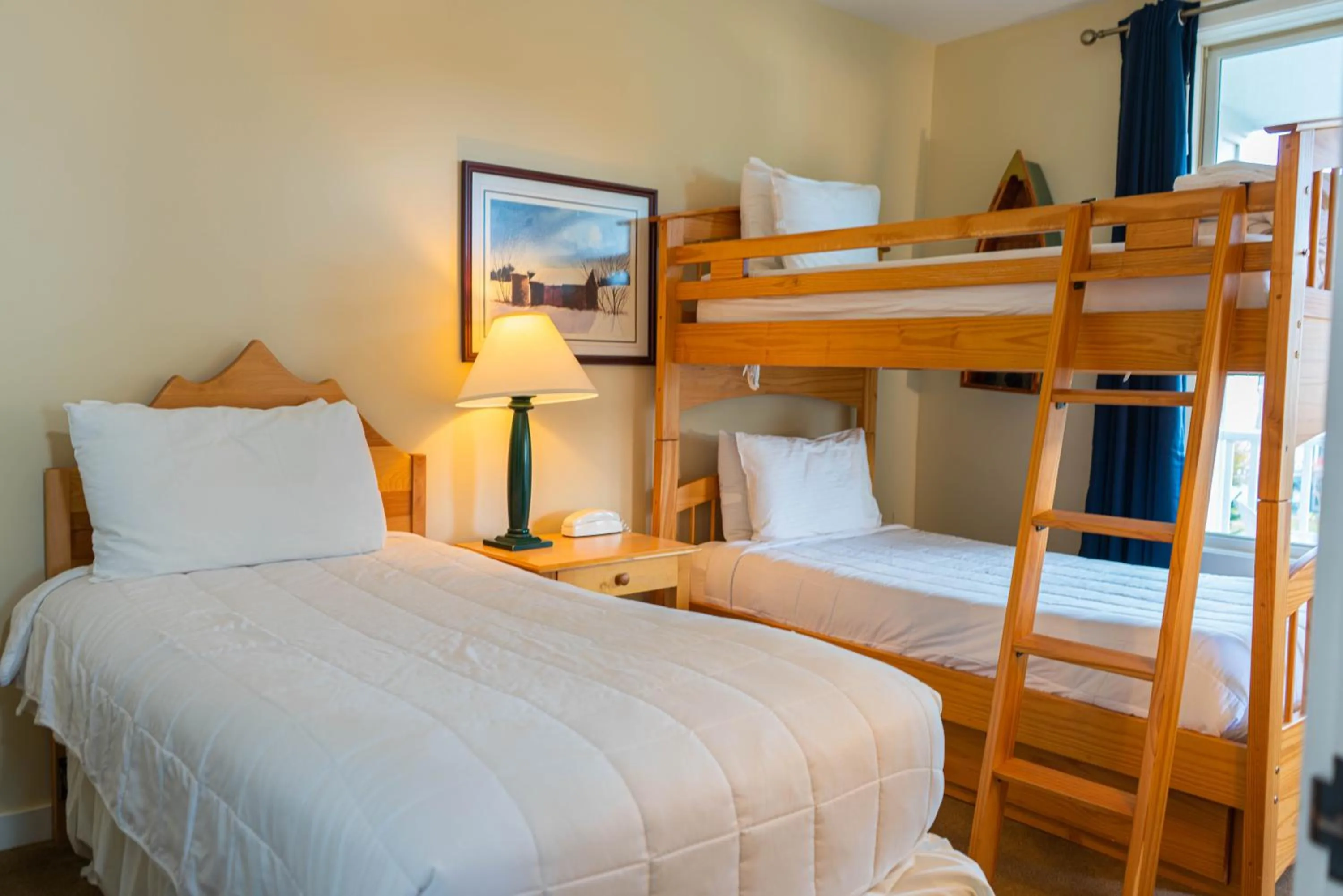 bunk bed, Bed in Long Trail House Condominiums at Stratton Mountain Resort