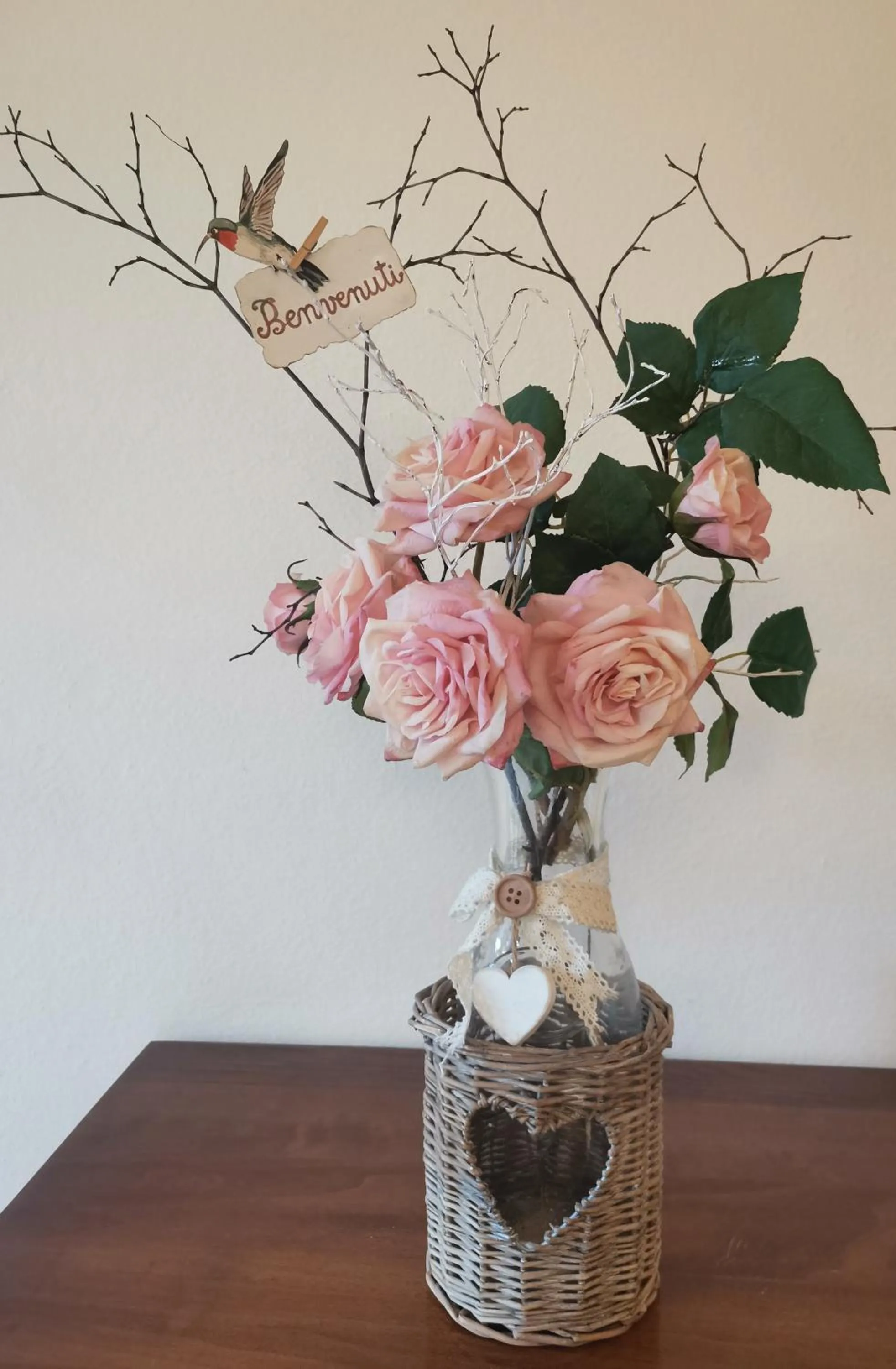 Decorative detail in Il Colibrì Bed&Breakfast