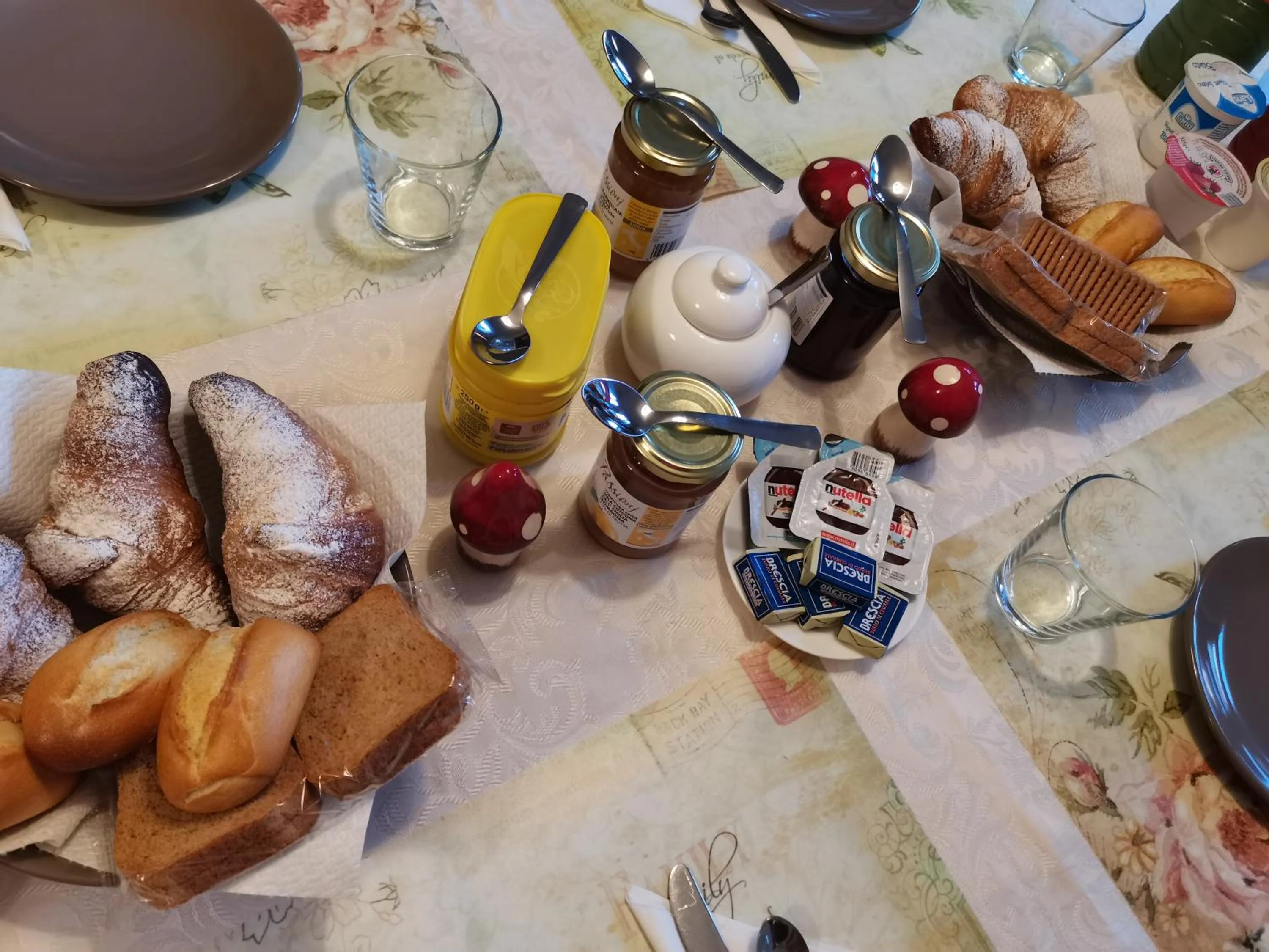 Food and drinks in Il Colibrì Bed&Breakfast